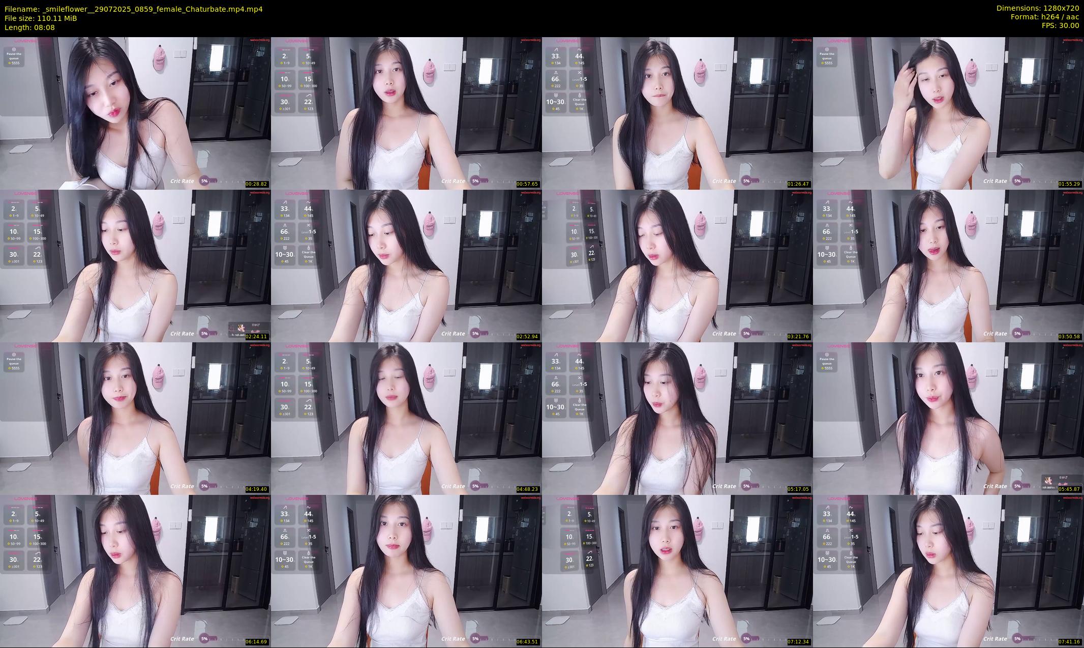 _smileflower_ — 9 minute Chaturbate female cam show recording, 720p, Jul 29, 2025