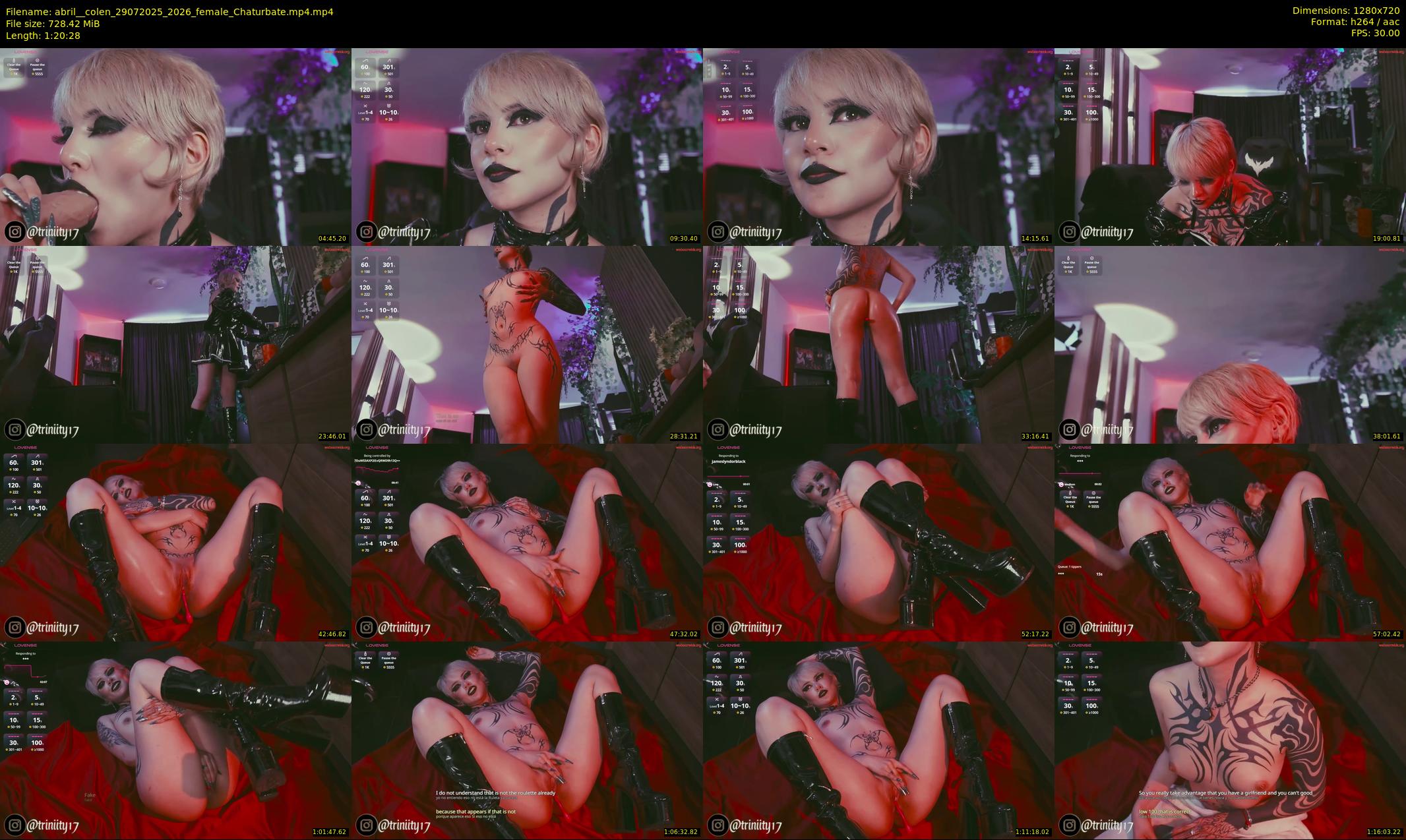 abril__colen — 81 minute Chaturbate female cam show recording, 720p, Jul 29, 2025