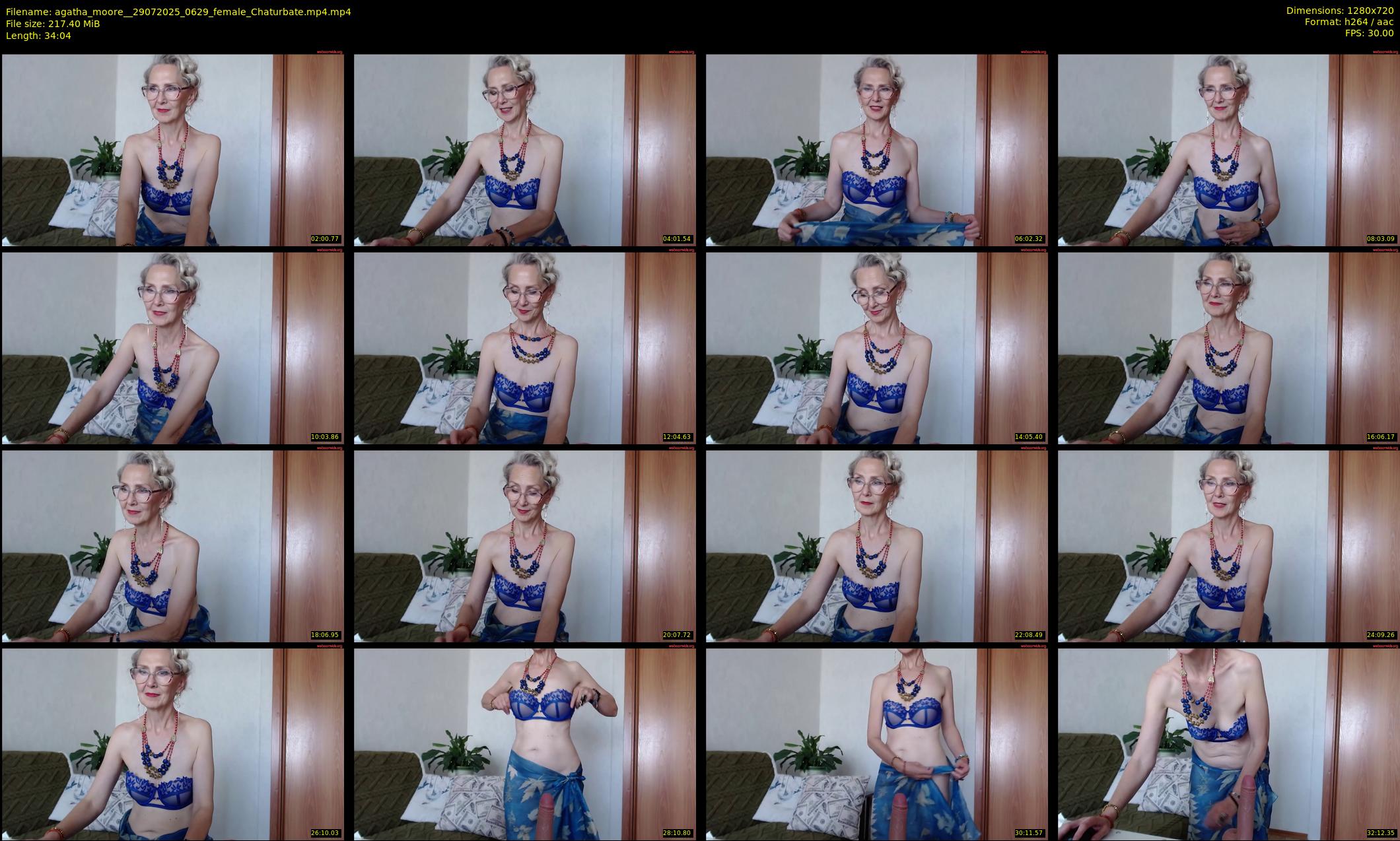 agatha_moore_ — 35 minute Chaturbate female cam show recording, 720p, Jul 29, 2025