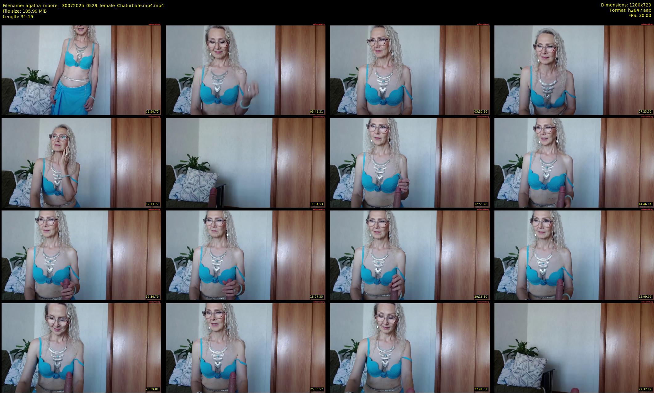 agatha_moore_ — 32 minute Chaturbate female cam show recording, 720p, Jul 30, 2025