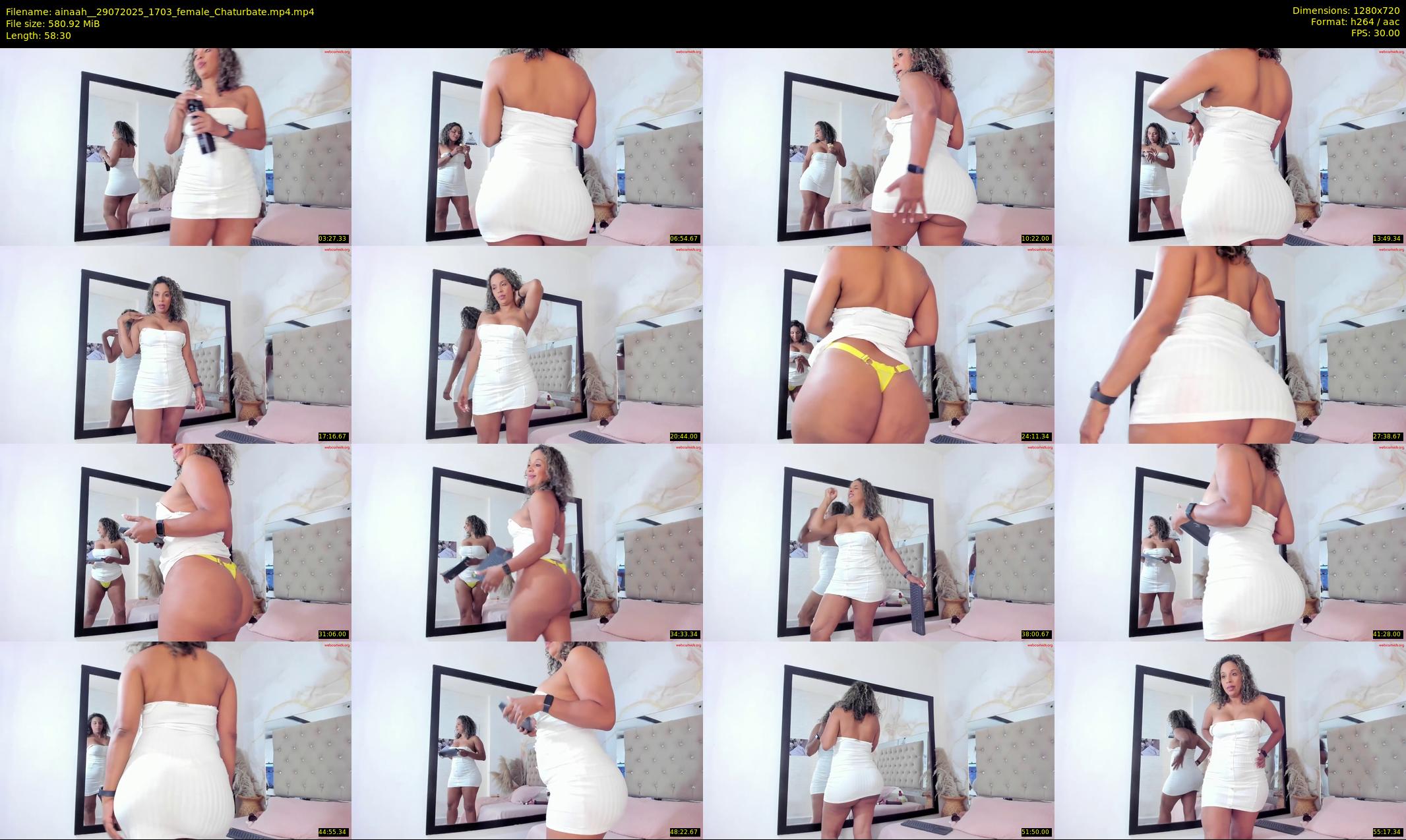 ainaah_ — 59 minute Chaturbate female cam show recording, 720p, Jul 29, 2025