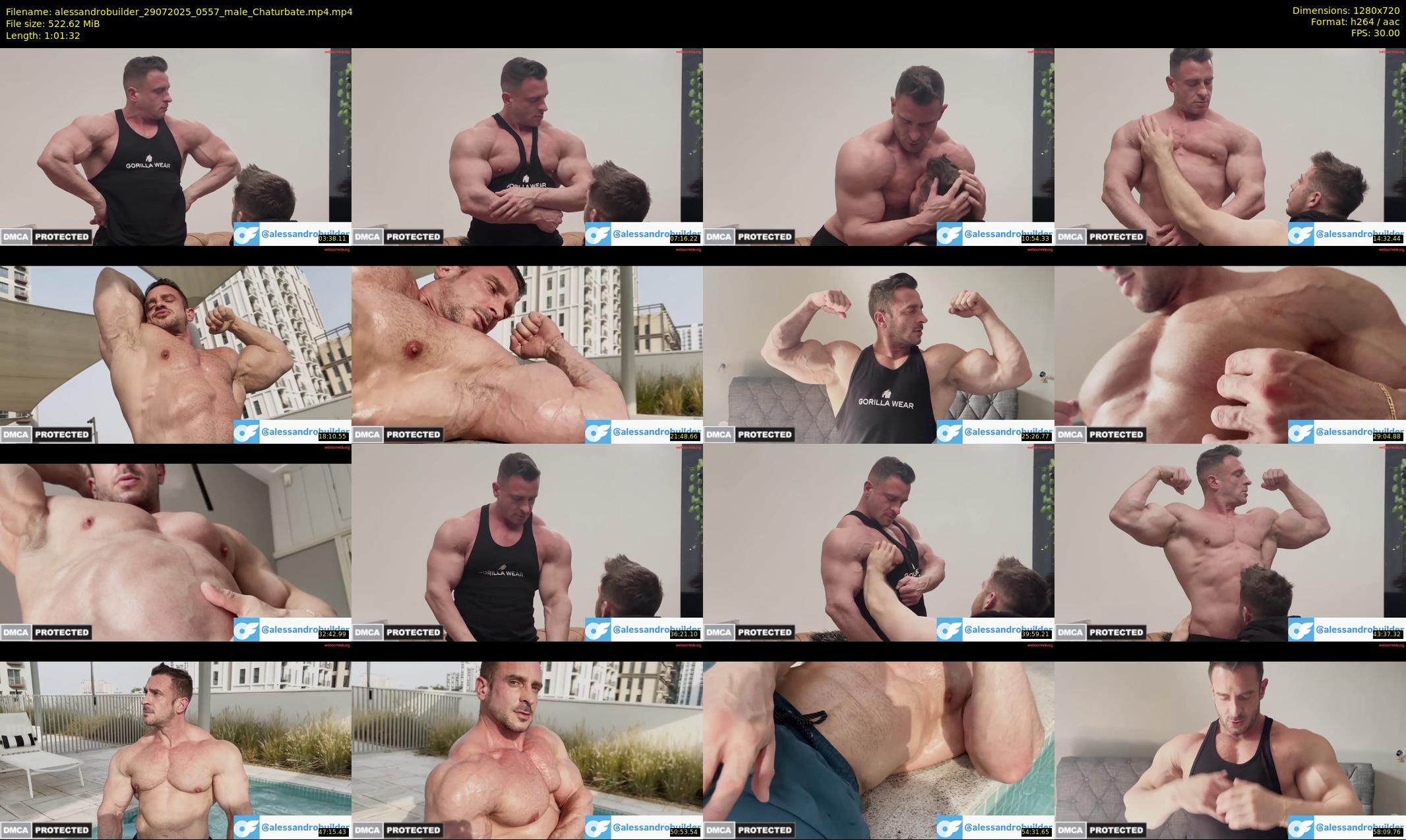 alessandrobuilder — 62 minute Chaturbate couple cam show recording, 720p, Jul 29, 2025
