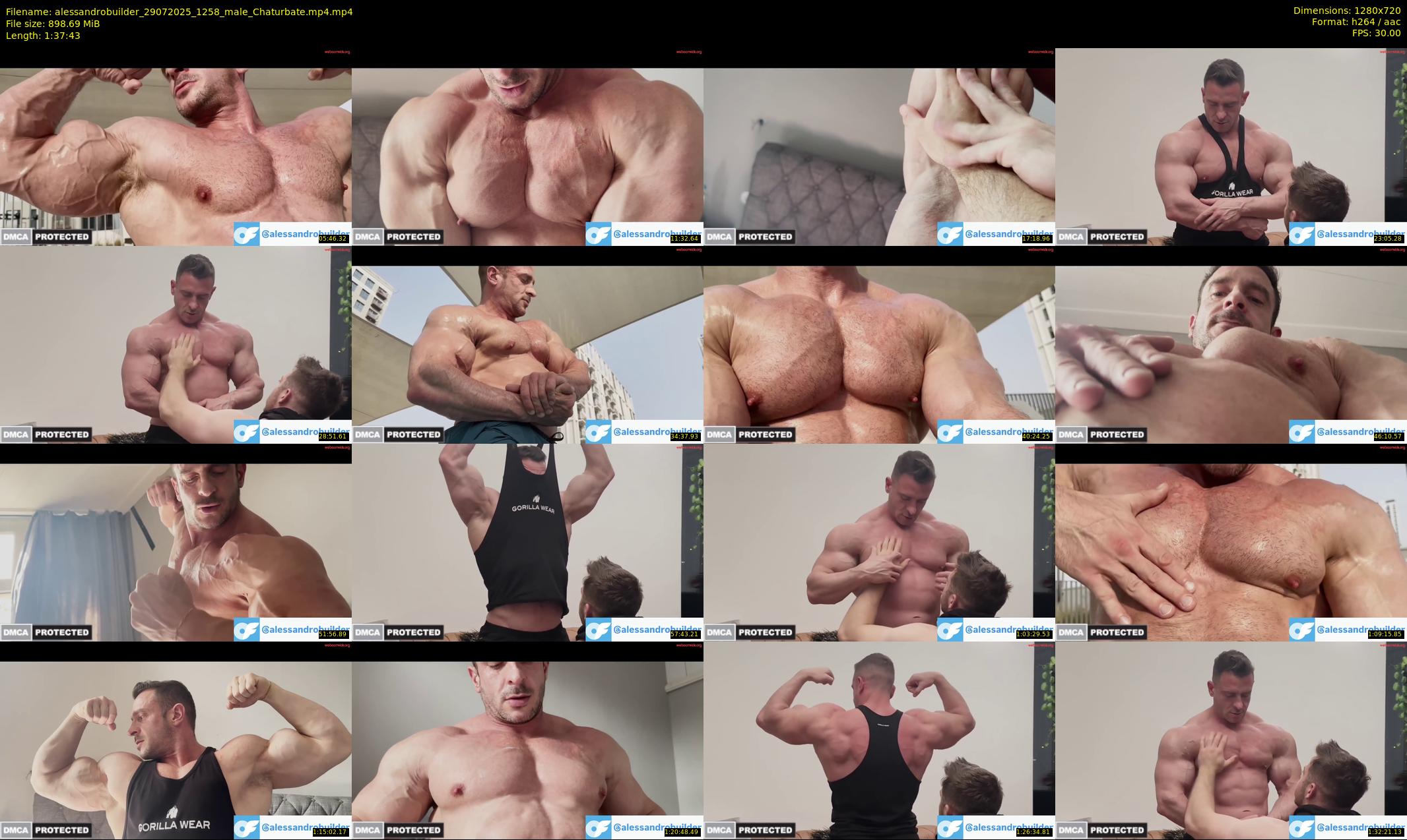 alessandrobuilder — 98 minute Chaturbate couple cam show recording, 720p, Jul 29, 2025