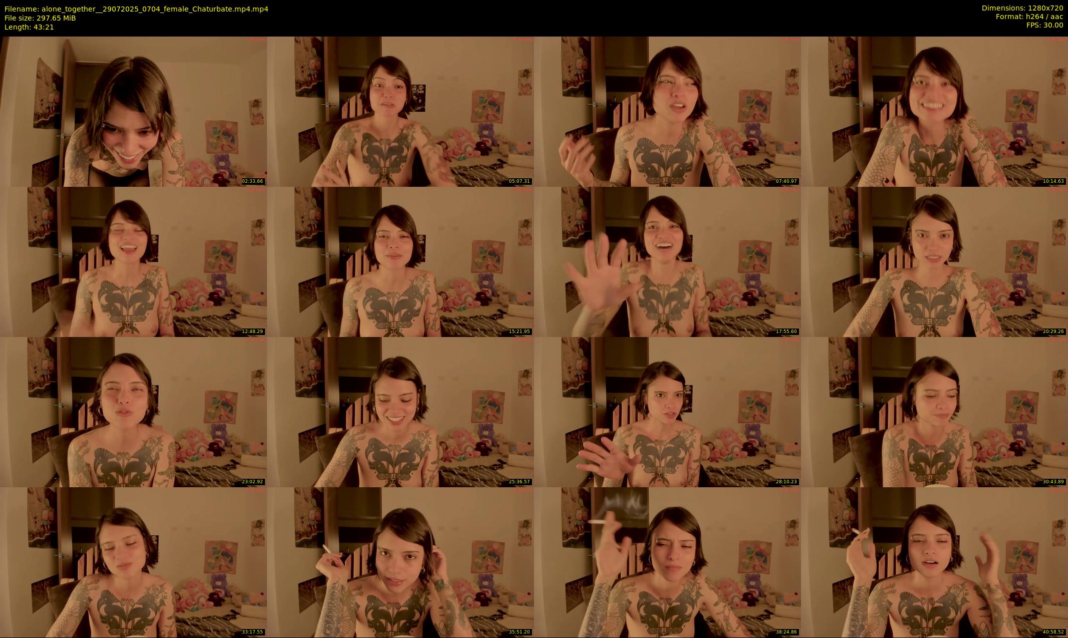 alone_together_ — 44 minute Chaturbate female cam show recording, 720p, Jul 29, 2025
