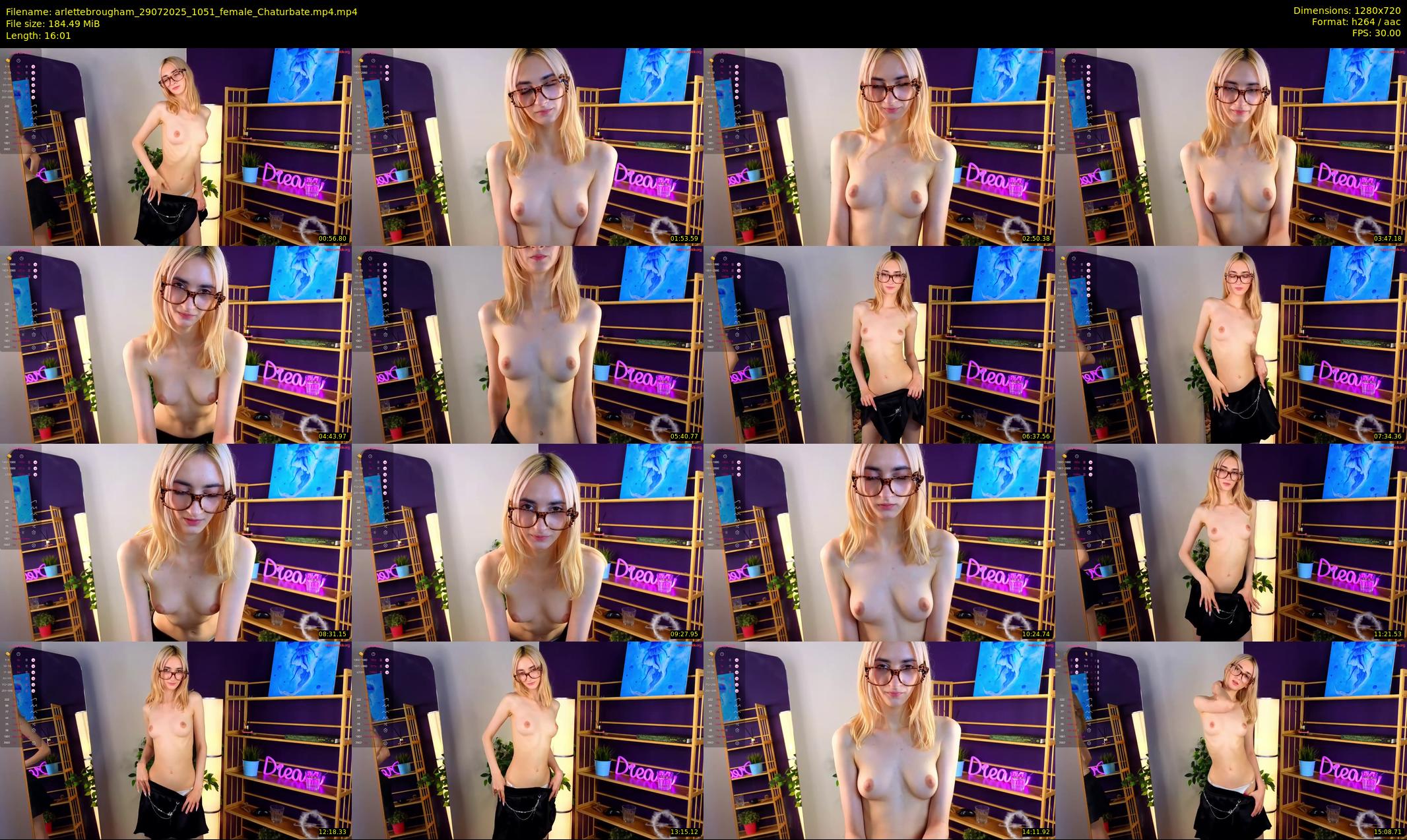 arlettebrougham — 17 minute Chaturbate female cam show recording, 720p, Jul 29, 2025