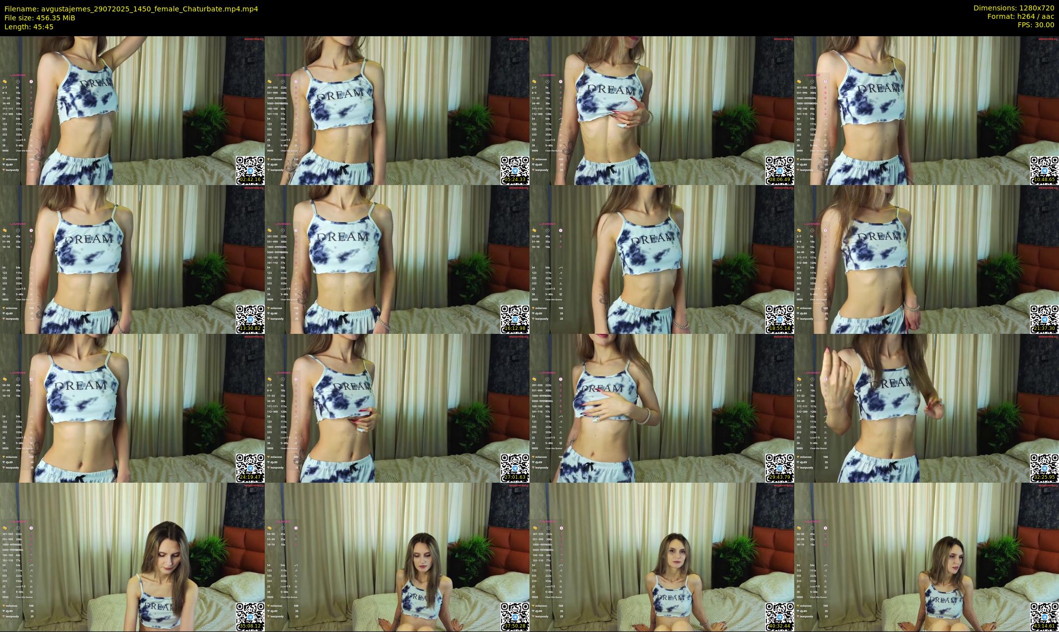 avgustajemes — 46 minute Chaturbate female cam show recording, 720p, Jul 29, 2025