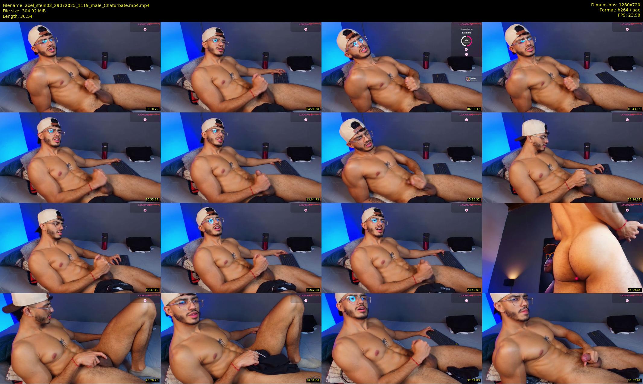 axel_stein03 — 37 minute Chaturbate male cam show recording, 720p, Jul 29, 2025