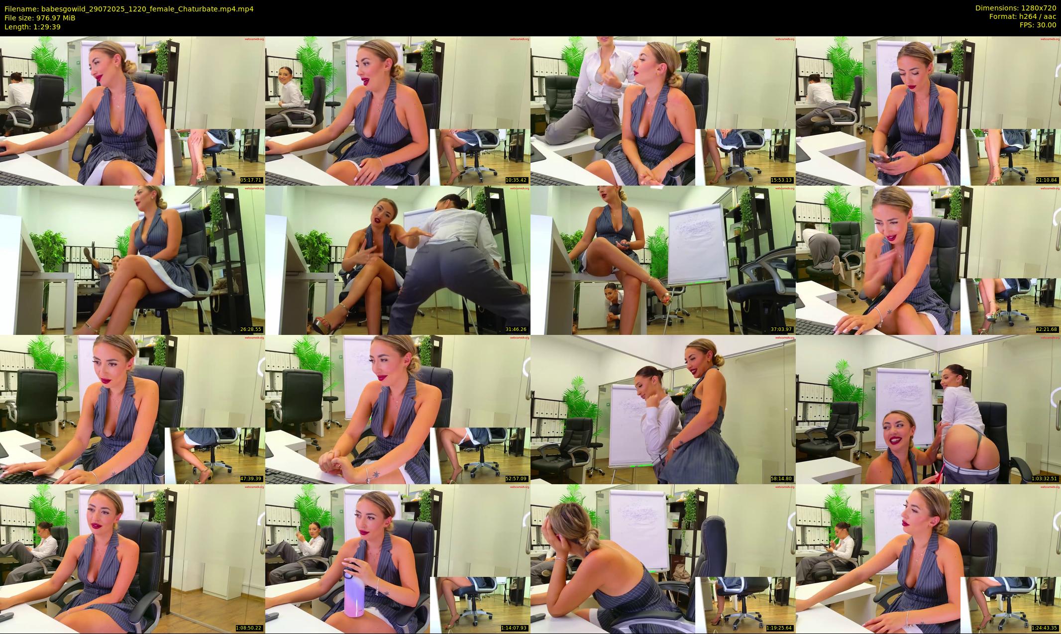 babesgowild — 90 minute Chaturbate couple cam show recording, 720p, Jul 29, 2025