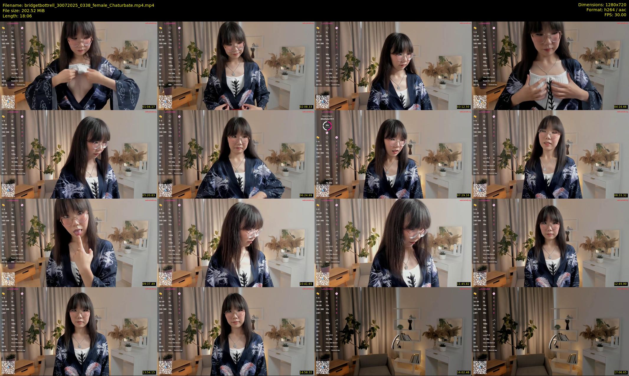 bridgetbottrell — 19 minute Chaturbate female cam show recording, 720p, Jul 30, 2025