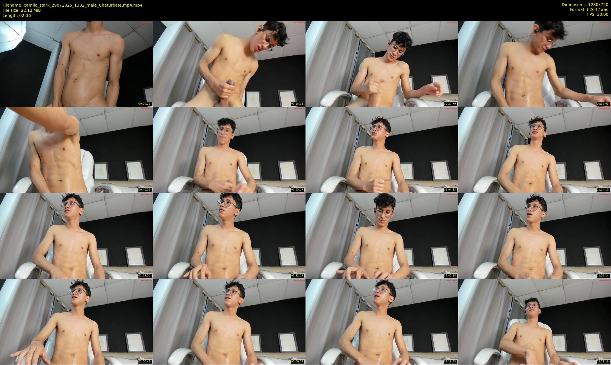 camilo_stark — 3 minute Chaturbate male cam show recording, 720p, Jul 29, 2025