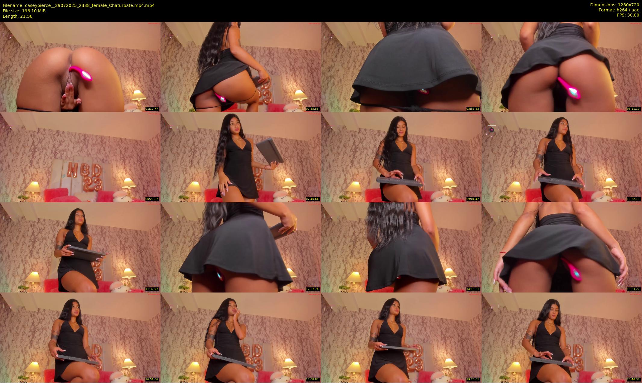 caseypierce_ — 22 minute Chaturbate female cam show recording, 720p, Jul 29, 2025