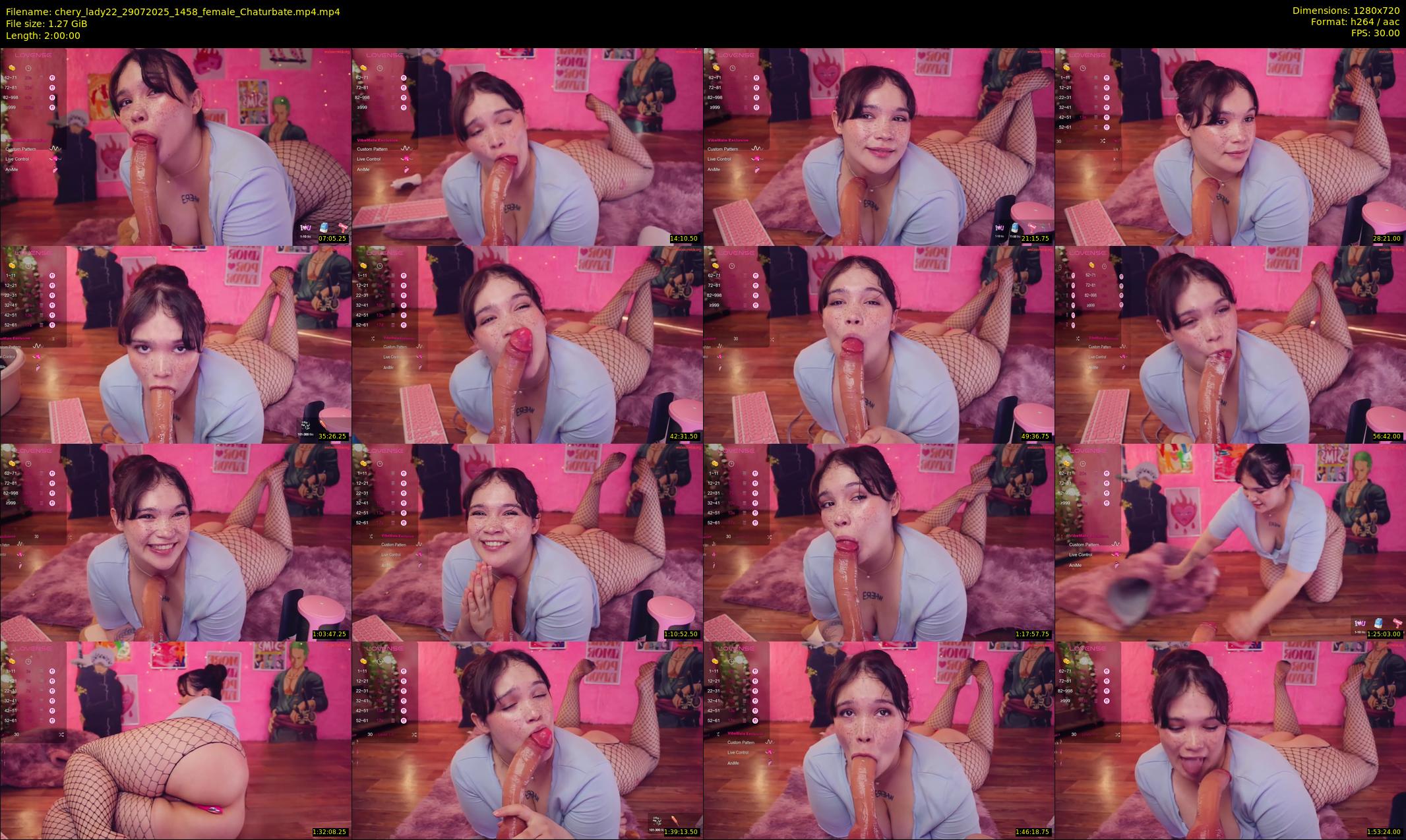 chery_lady22 — 120 minute Chaturbate female cam show recording, 720p, Jul 29, 2025