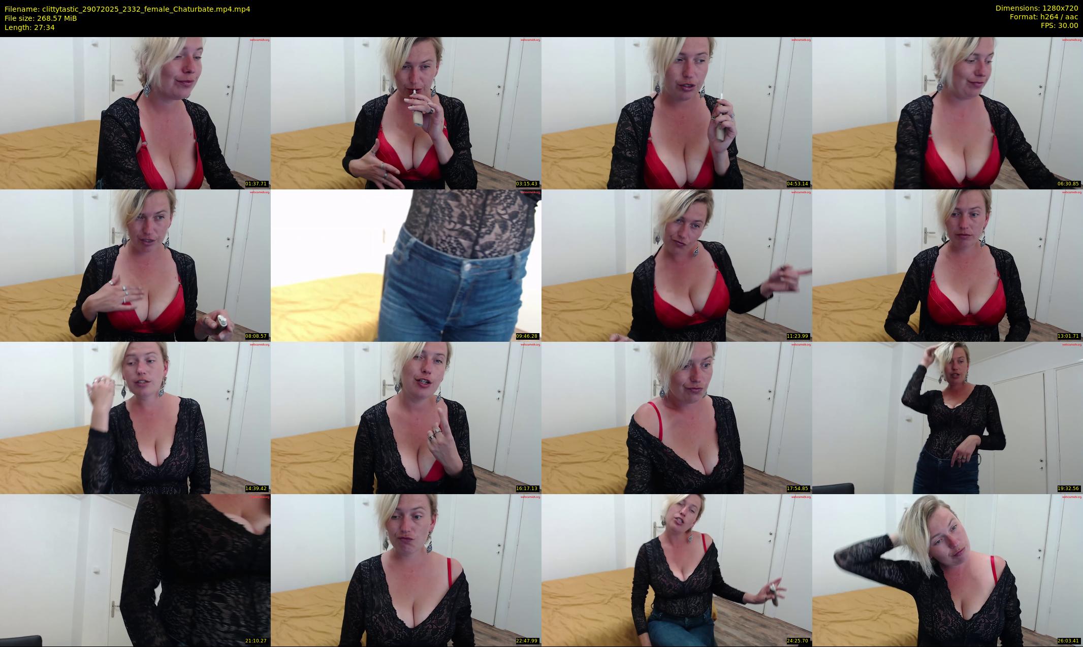 clittytastic — 28 minute Chaturbate female cam show recording, 720p, Jul 29, 2025