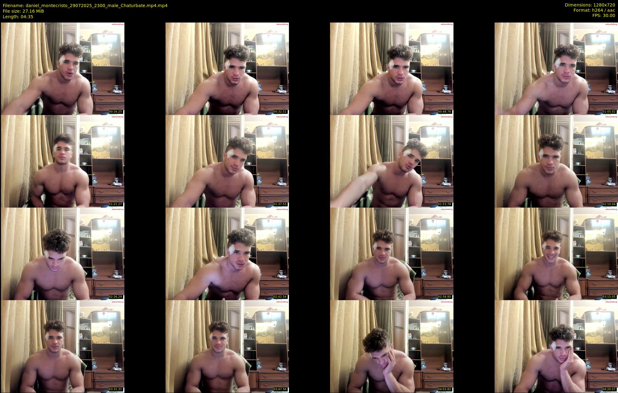 daniel_montecristo — 5 minute Chaturbate male cam show recording, 720p, Jul 29, 2025