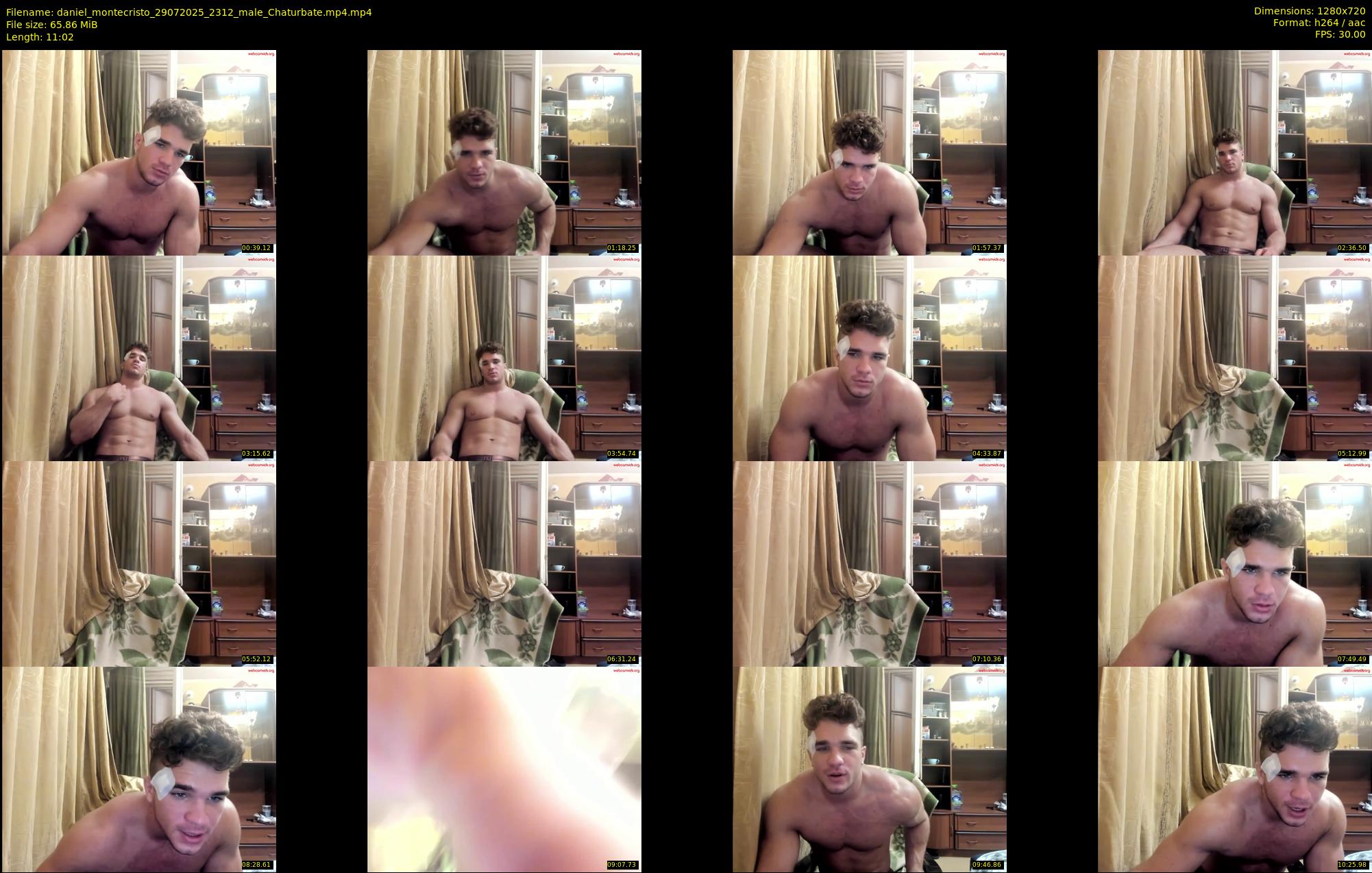 daniel_montecristo — 12 minute Chaturbate male cam show recording, 720p, Jul 29, 2025