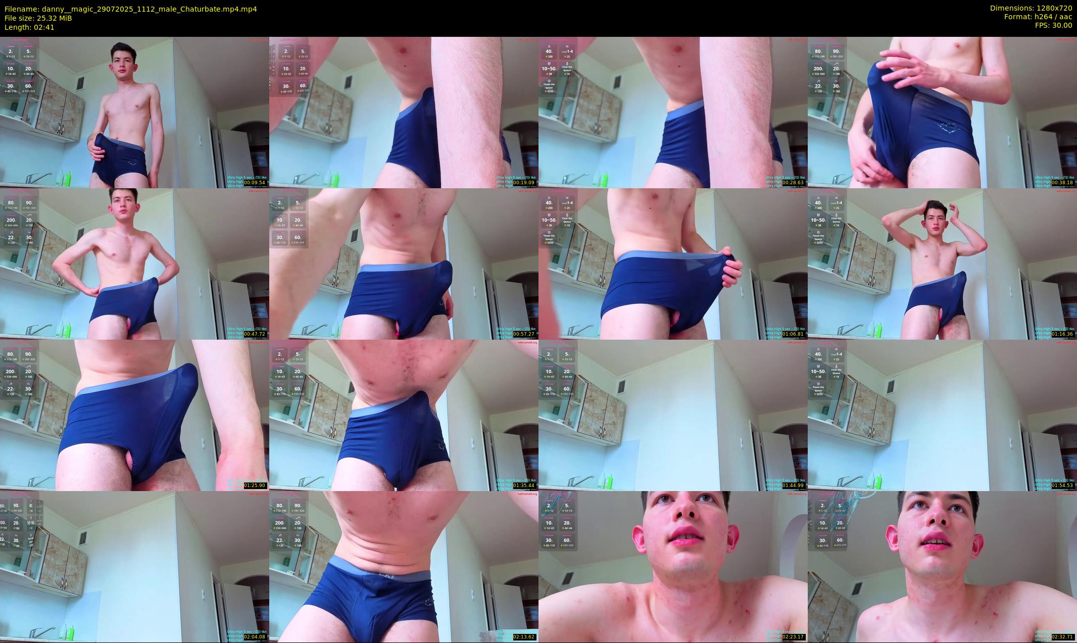 danny__magic — 3 minute Chaturbate male cam show recording, 720p, Jul 29, 2025