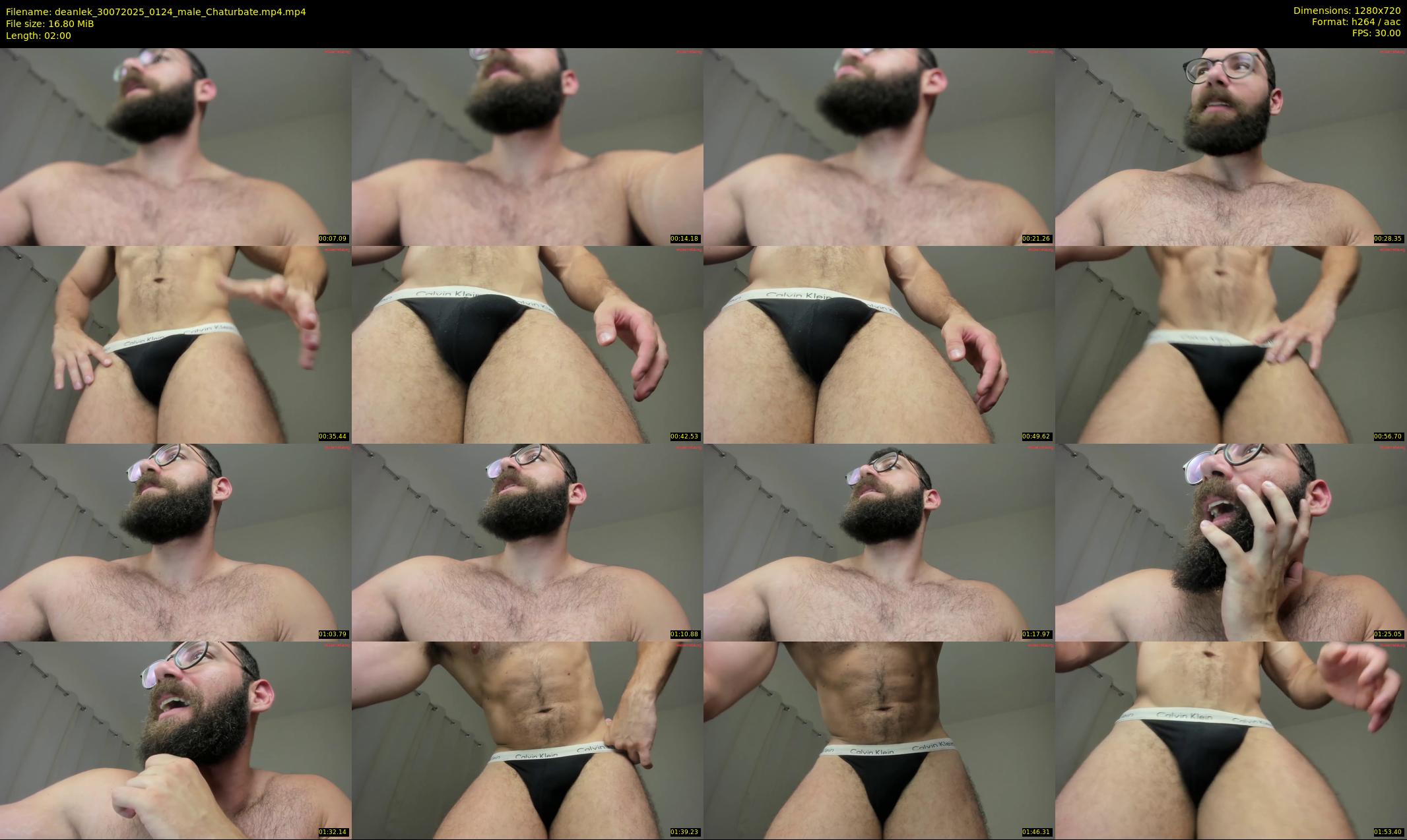 deanlek — 2 minute Chaturbate male cam show recording, 720p, Jul 30, 2025