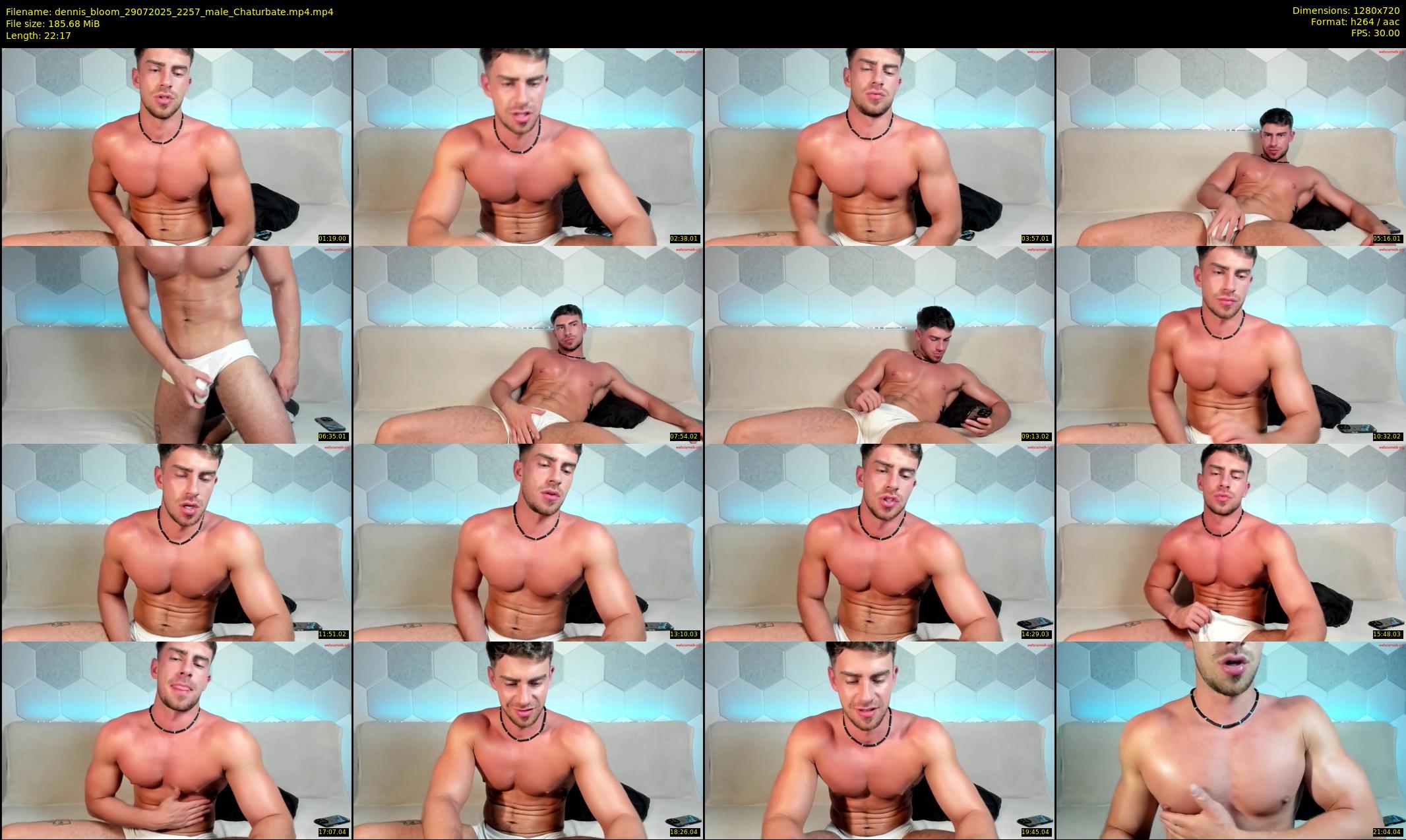 dennis_bloom — 23 minute Chaturbate male cam show recording, 720p, Jul 29, 2025