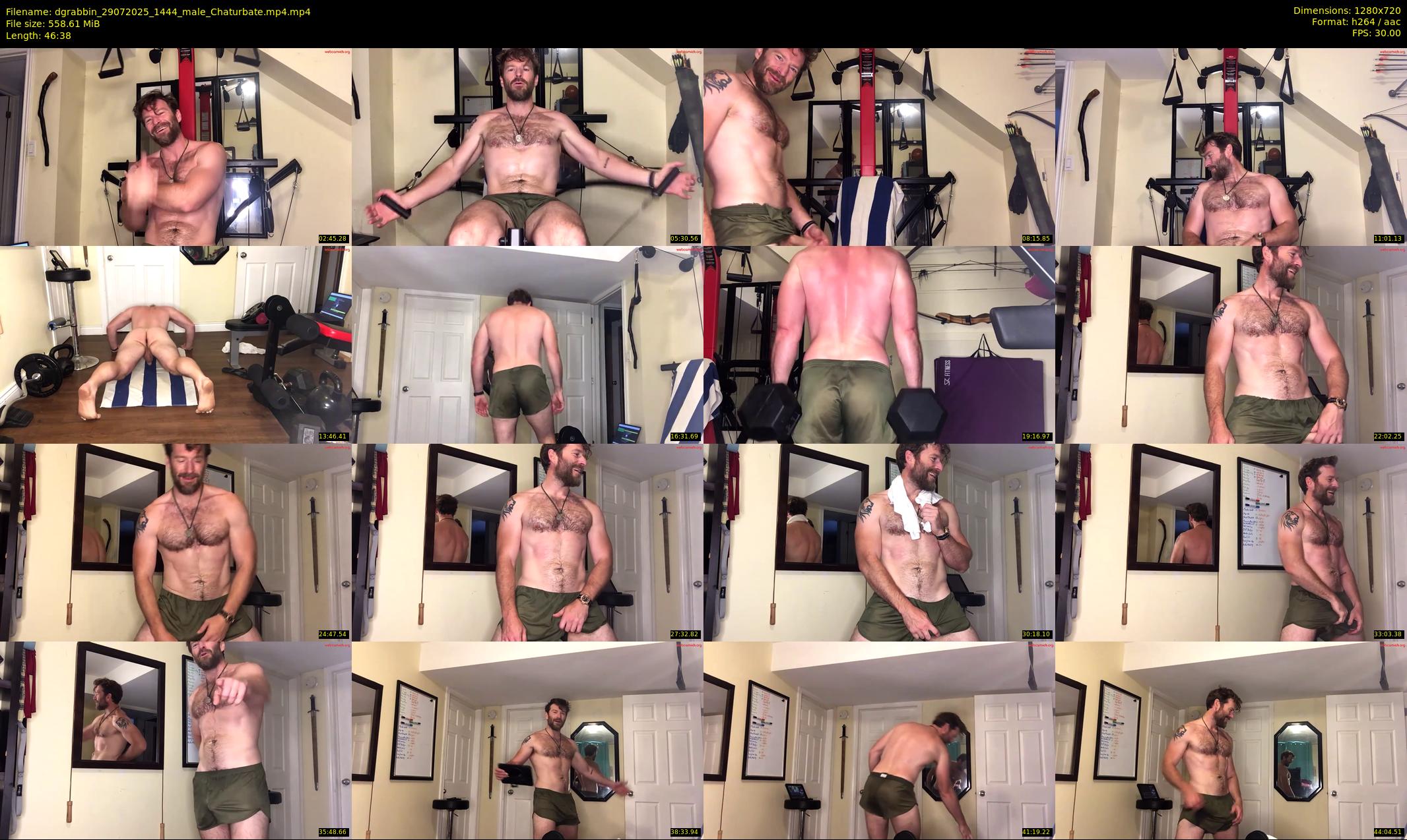 dgrabbin — 47 minute Chaturbate male cam show recording, 720p, Jul 29, 2025