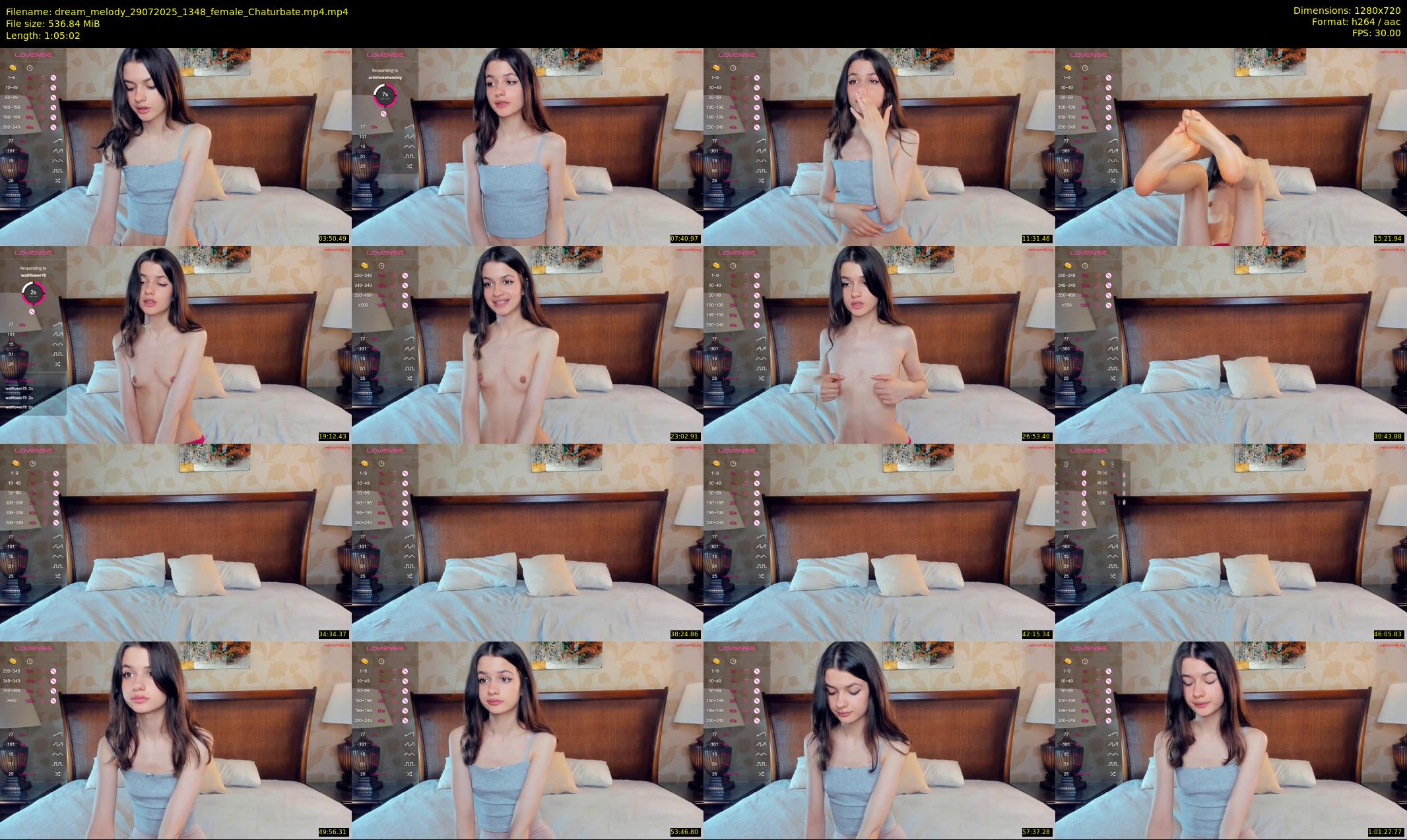 dream_melody — 66 minute Chaturbate female cam show recording, 720p, Jul 29, 2025