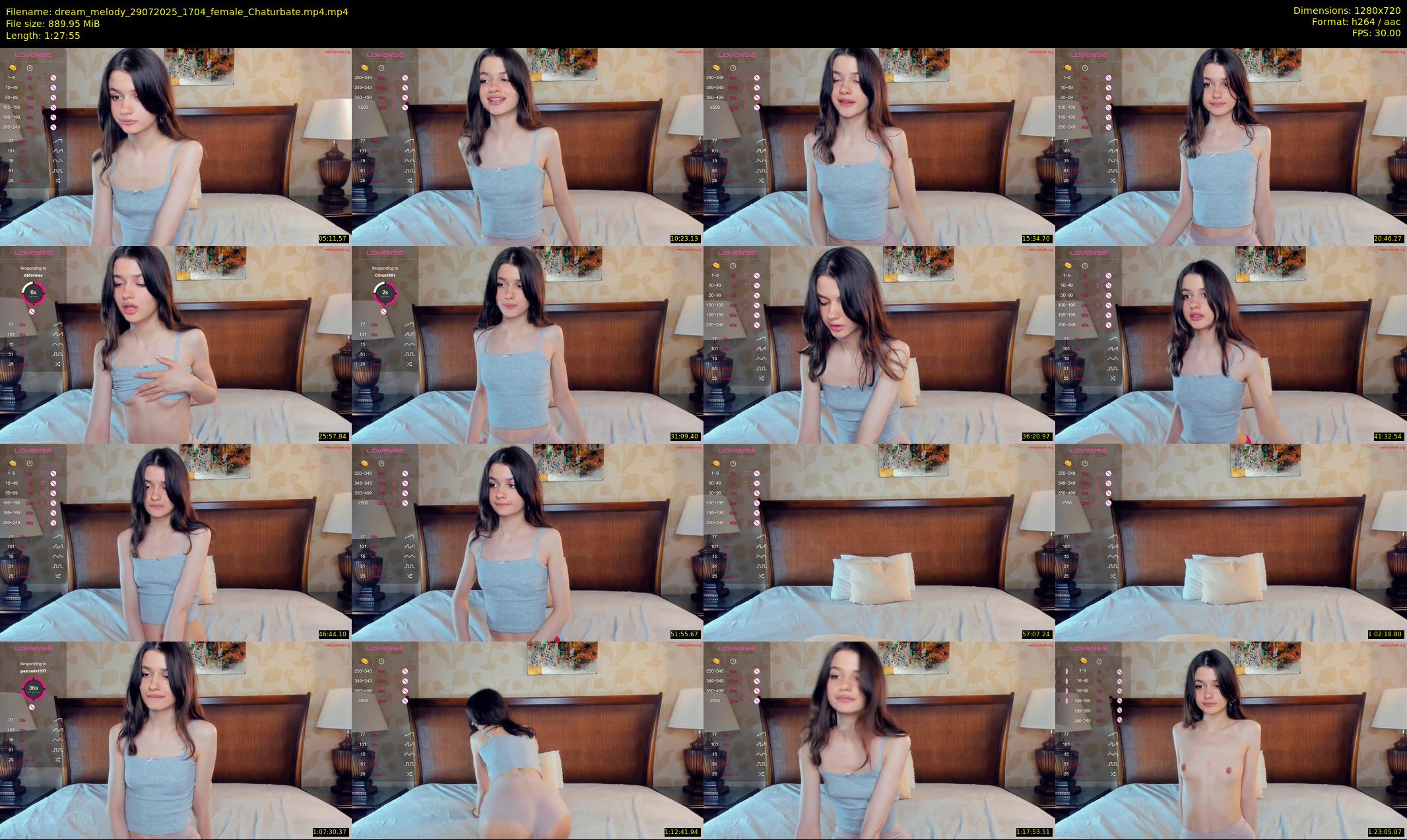 dream_melody — 88 minute Chaturbate female cam show recording, 720p, Jul 29, 2025