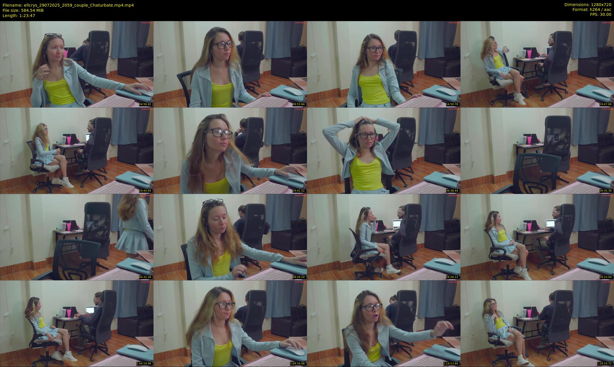 ellcrys — 84 minute Chaturbate couple cam show recording, 720p, Jul 29, 2025
