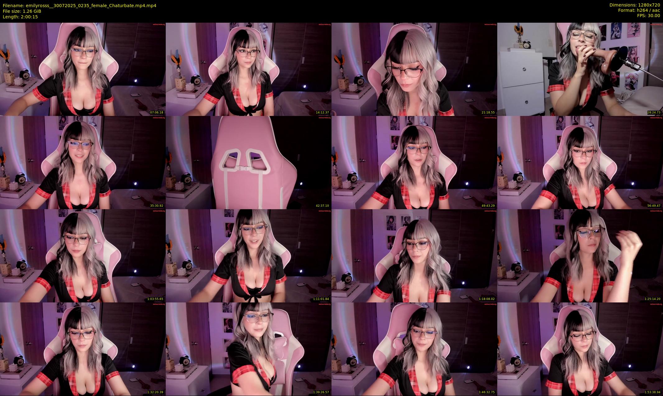 emilyrosss_ — 121 minute Chaturbate female cam show recording, 720p, Jul 30, 2025