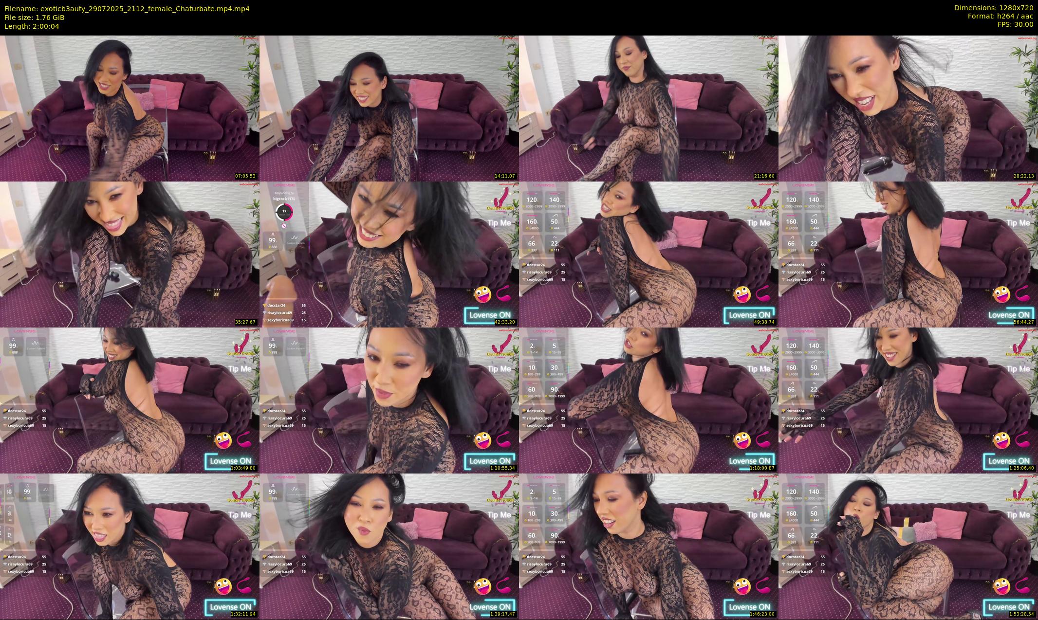 exoticb3auty — 121 minute Chaturbate female cam show recording, 720p, Jul 29, 2025