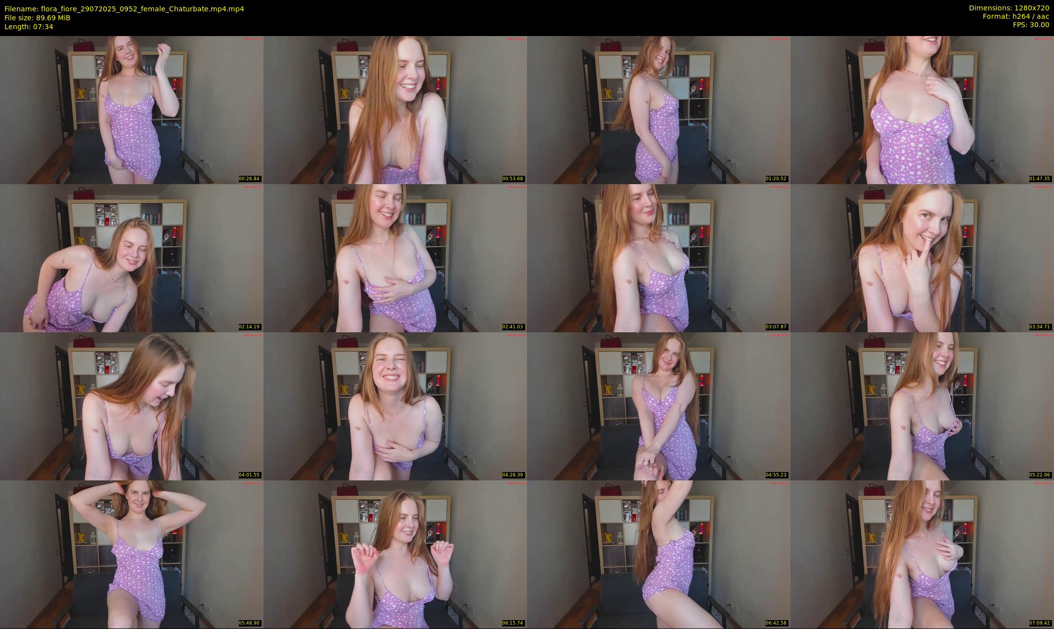 flora_fiore — 8 minute Chaturbate female cam show recording, 720p, Jul 29, 2025