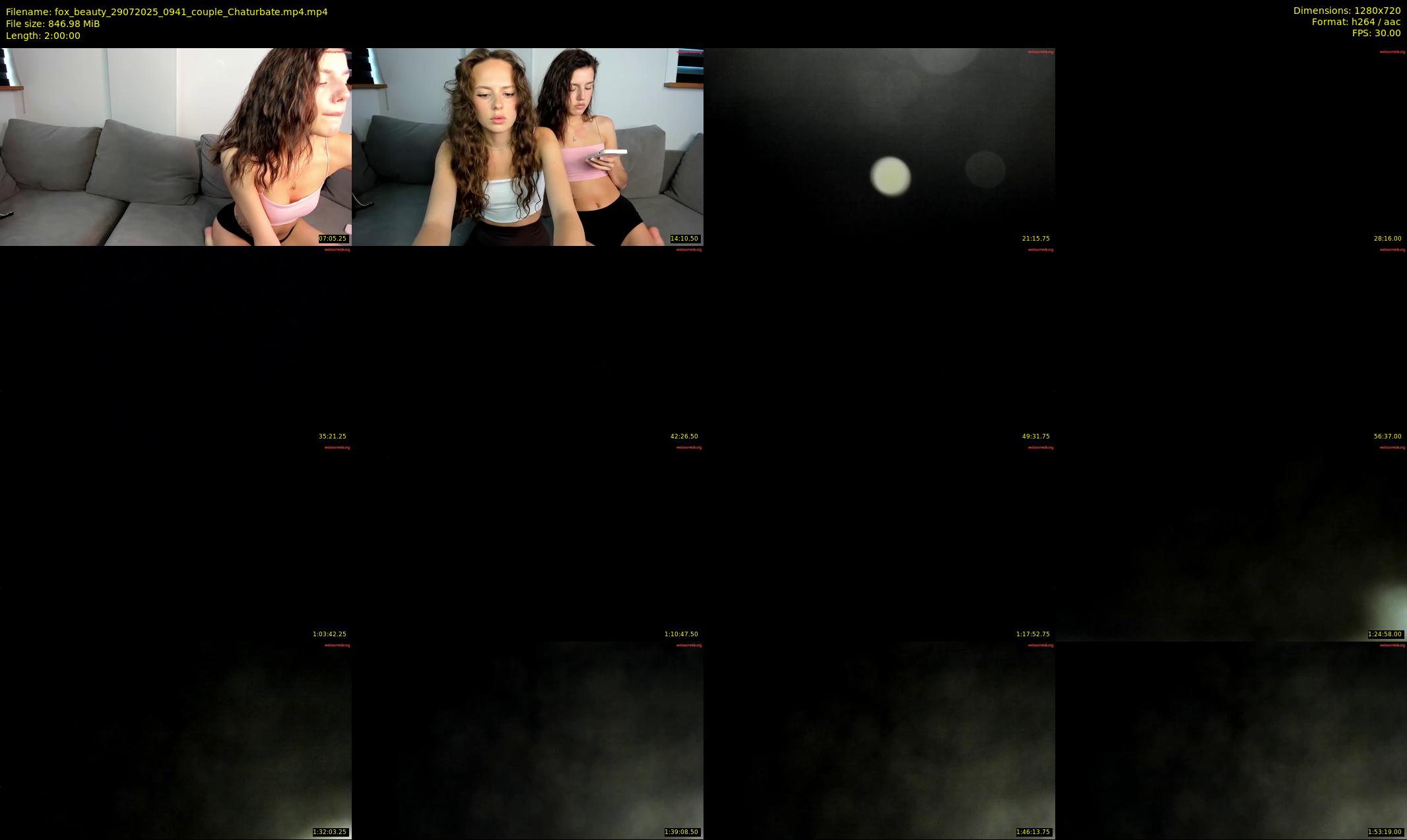fox_beauty — 120 minute Chaturbate couple cam show recording, 720p, Jul 29, 2025