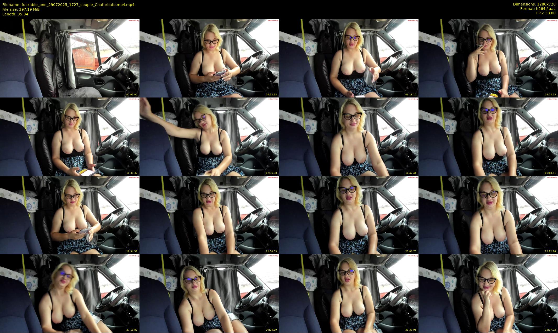 fuckable_one — 36 minute Chaturbate couple cam show recording, 720p, Jul 29, 2025