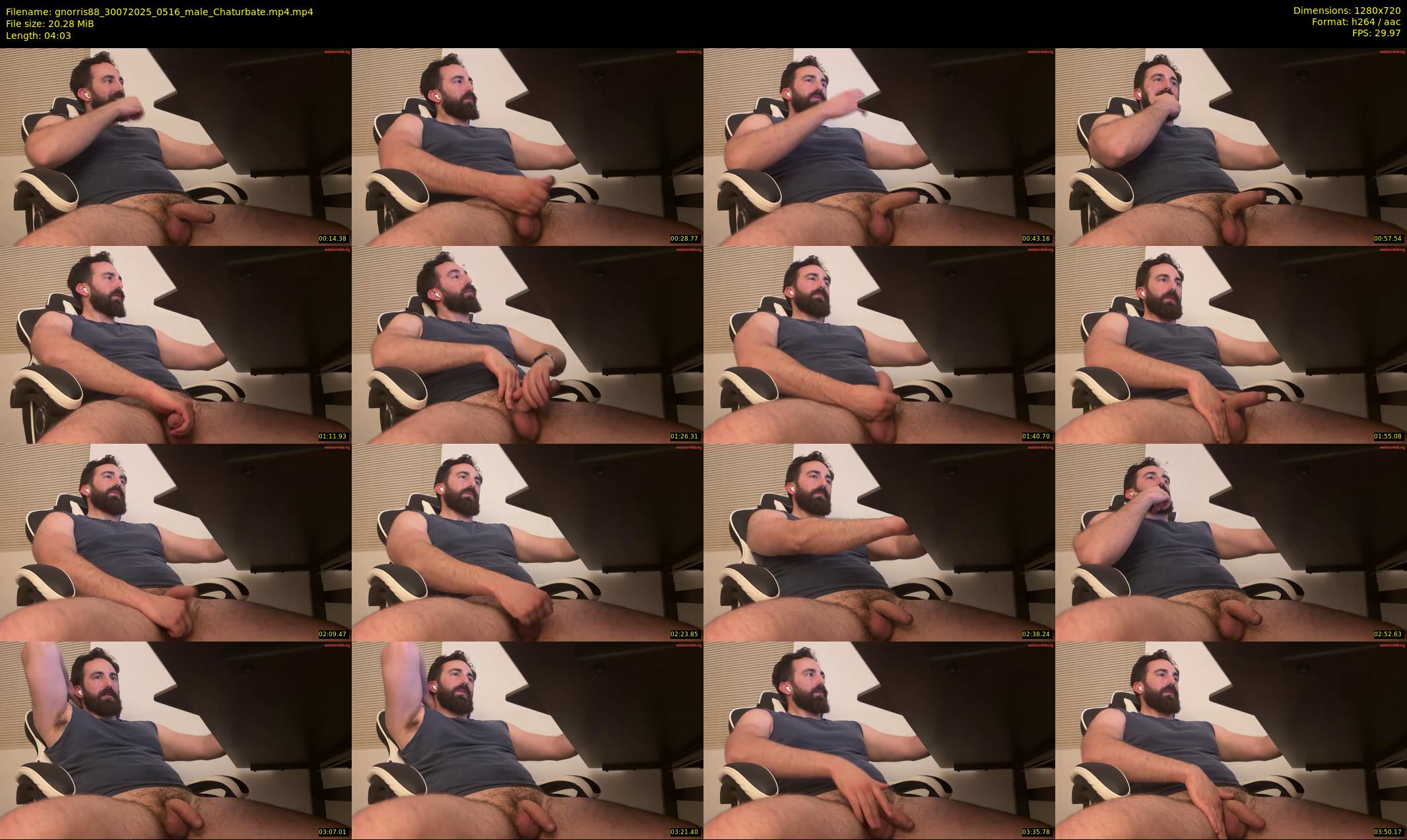 gnorris88 — 5 minute Chaturbate male cam show recording, 720p, Jul 30, 2025
