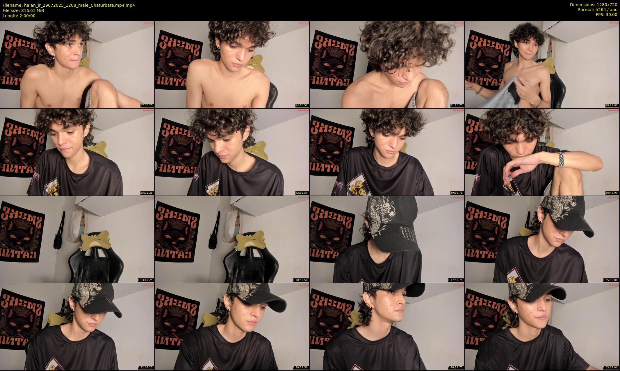 halan_jr — 120 minute Chaturbate male cam show recording, 720p, Jul 29, 2025