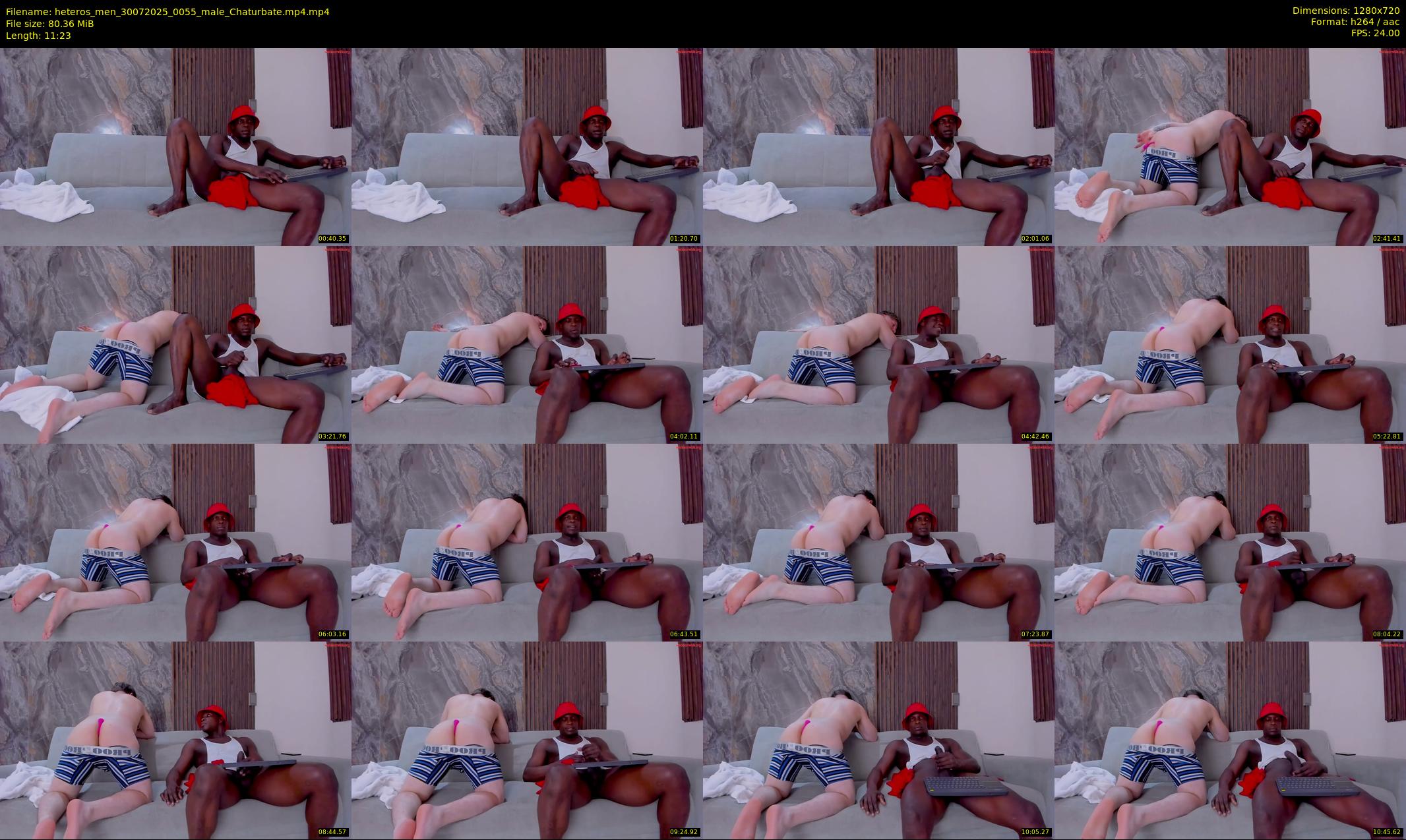 heteros_men — 12 minute Chaturbate male cam show recording, 720p, Jul 30, 2025
