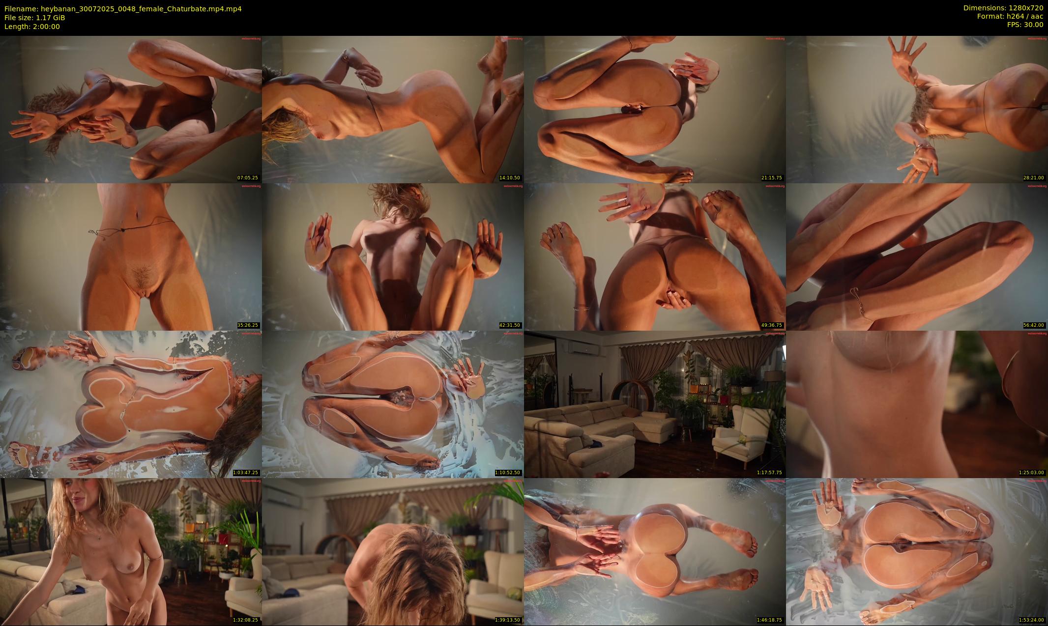 heybanan — 120 minute Chaturbate female cam show recording, 720p, Jul 30, 2025