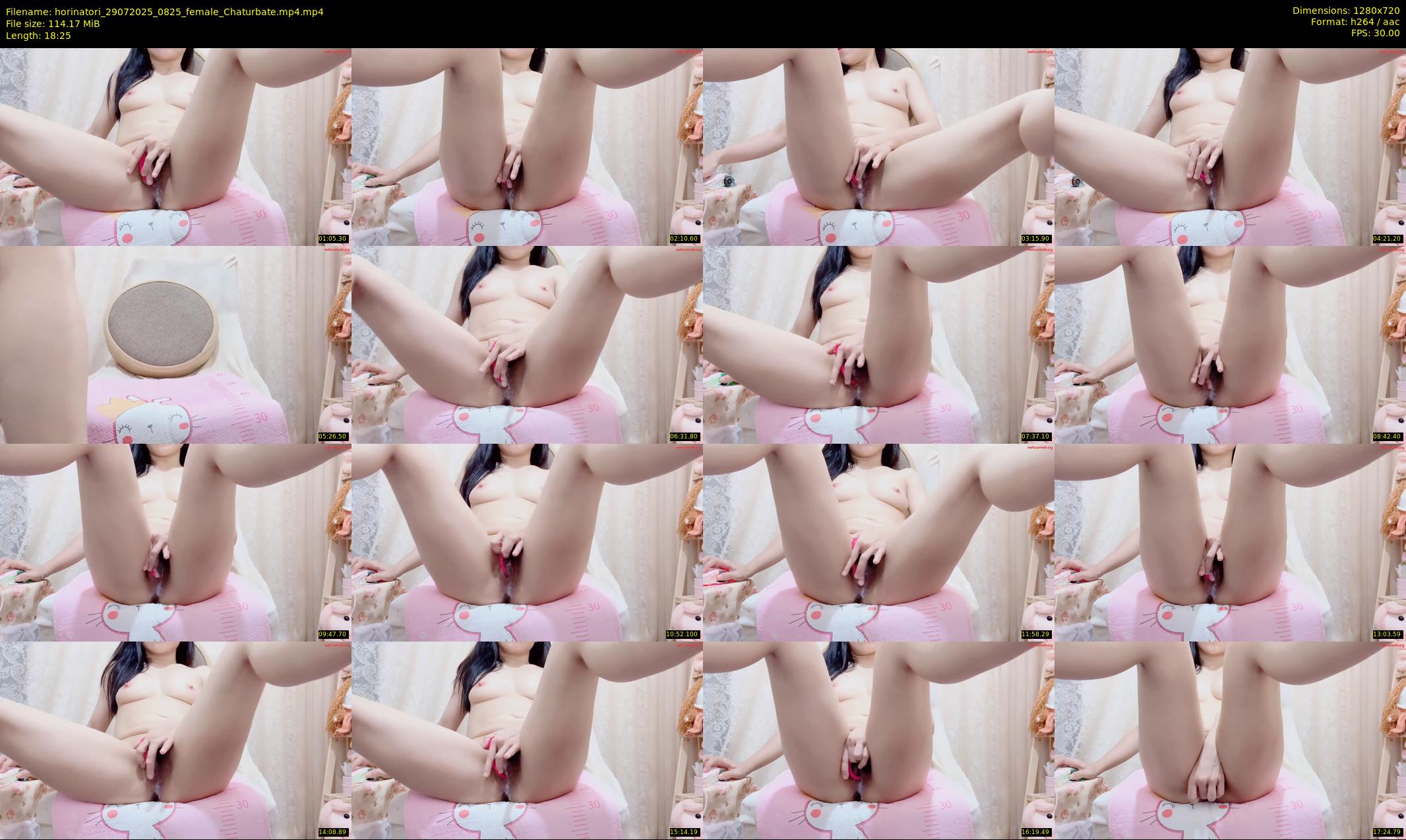 horinatori — 19 minute Chaturbate female cam show recording, 720p, Jul 29, 2025