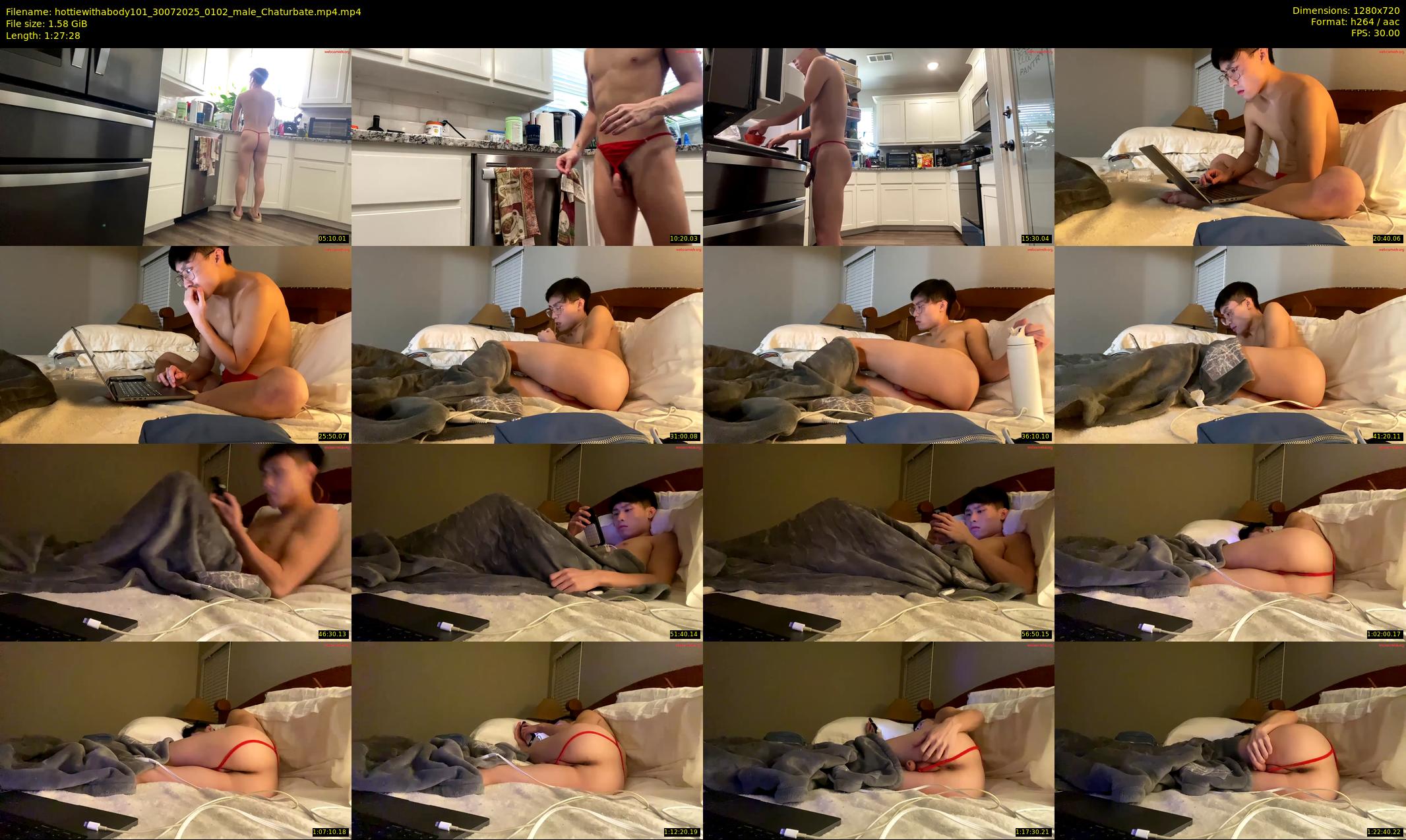 hottiewithabody101 — 88 minute Chaturbate male cam show recording, 720p, Jul 30, 2025