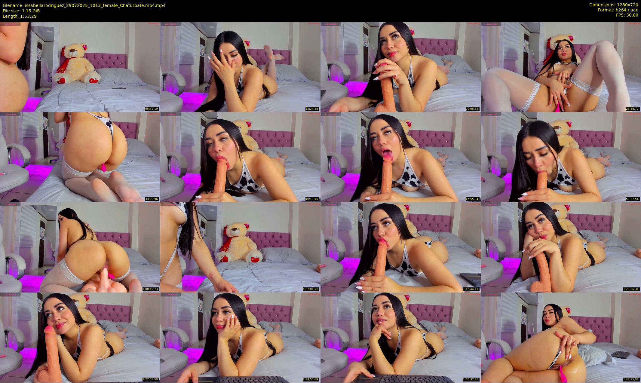 issabellarodriguez — 114 minute Chaturbate female cam show recording, 720p, Jul 29, 2025
