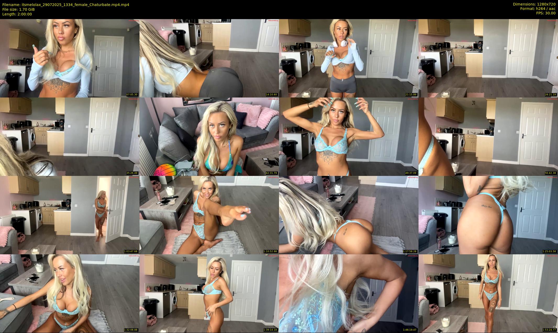 itsmelolax — 120 minute Chaturbate female cam show recording, 720p, Jul 29, 2025