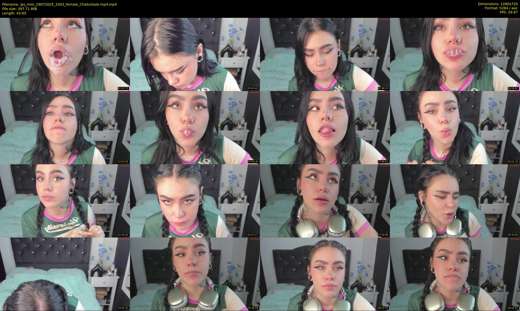 jas_miin — 44 minute Chaturbate female cam show recording, 720p, Jul 29, 2025