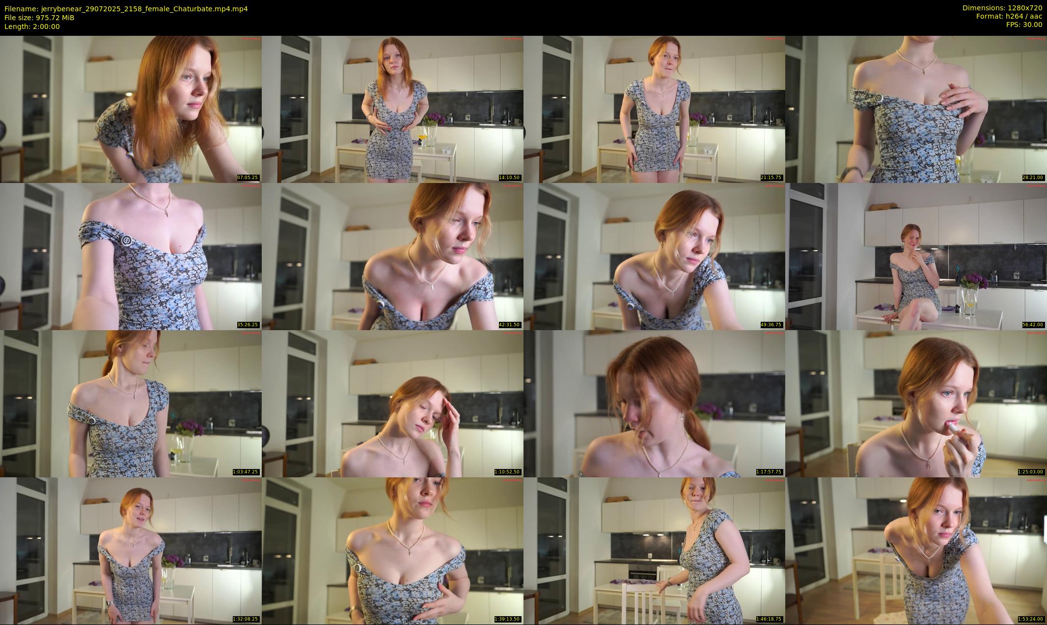 jerrybenear — 120 minute Chaturbate female cam show recording, 720p, Jul 29, 2025