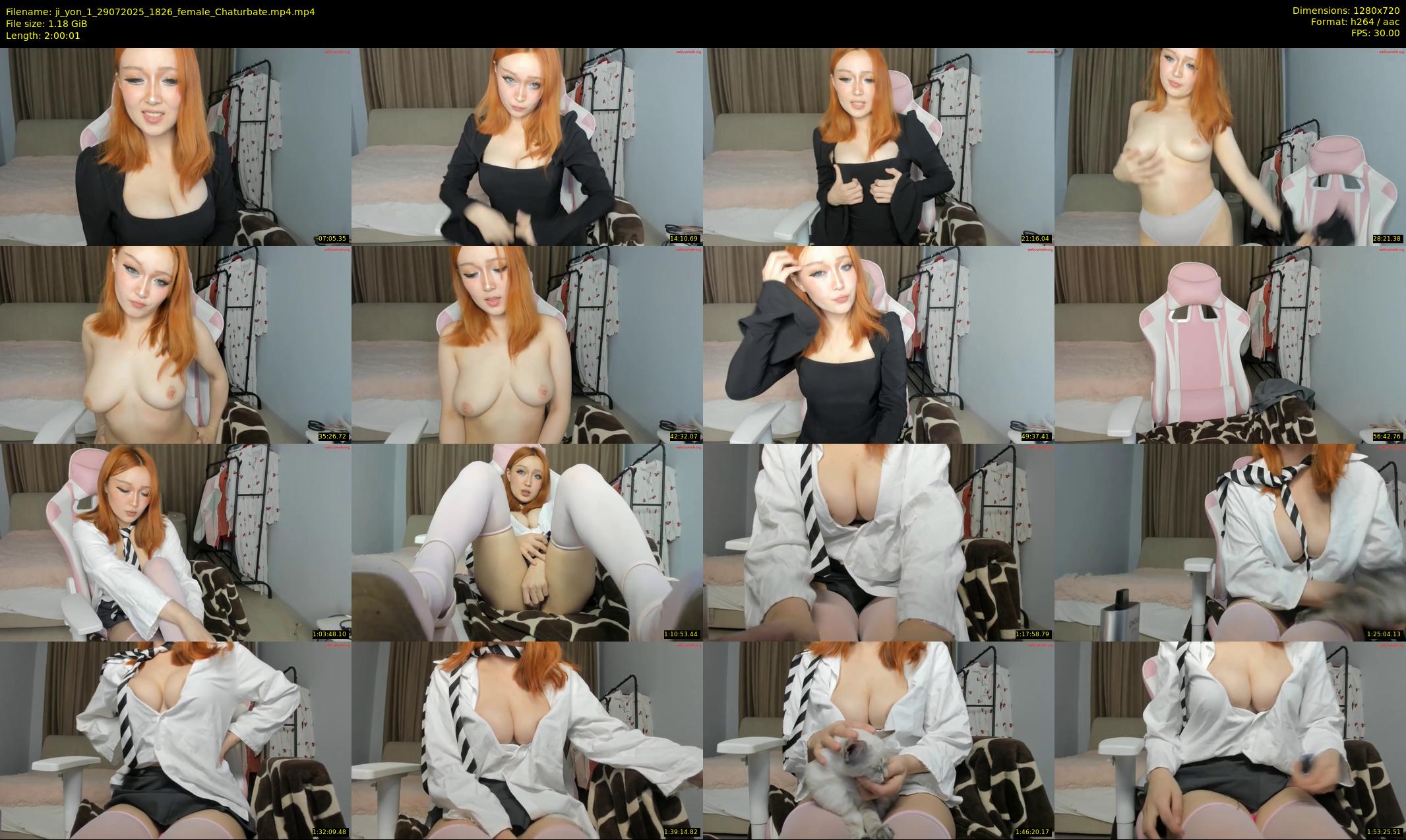 ji_yon_1 — 121 minute Chaturbate female cam show recording, 720p, Jul 29, 2025