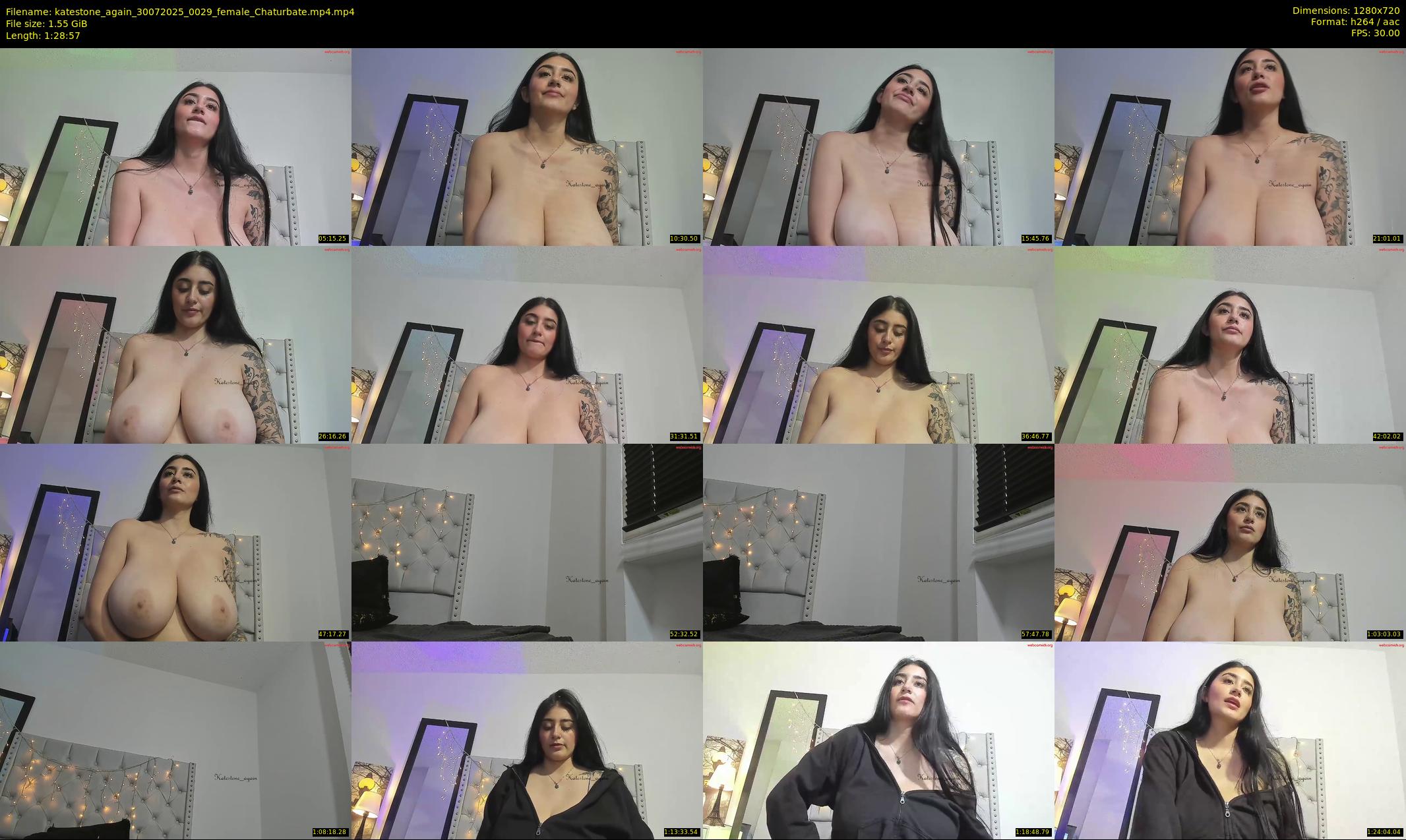 katestone_again — 89 minute Chaturbate female cam show recording, 720p, Jul 30, 2025