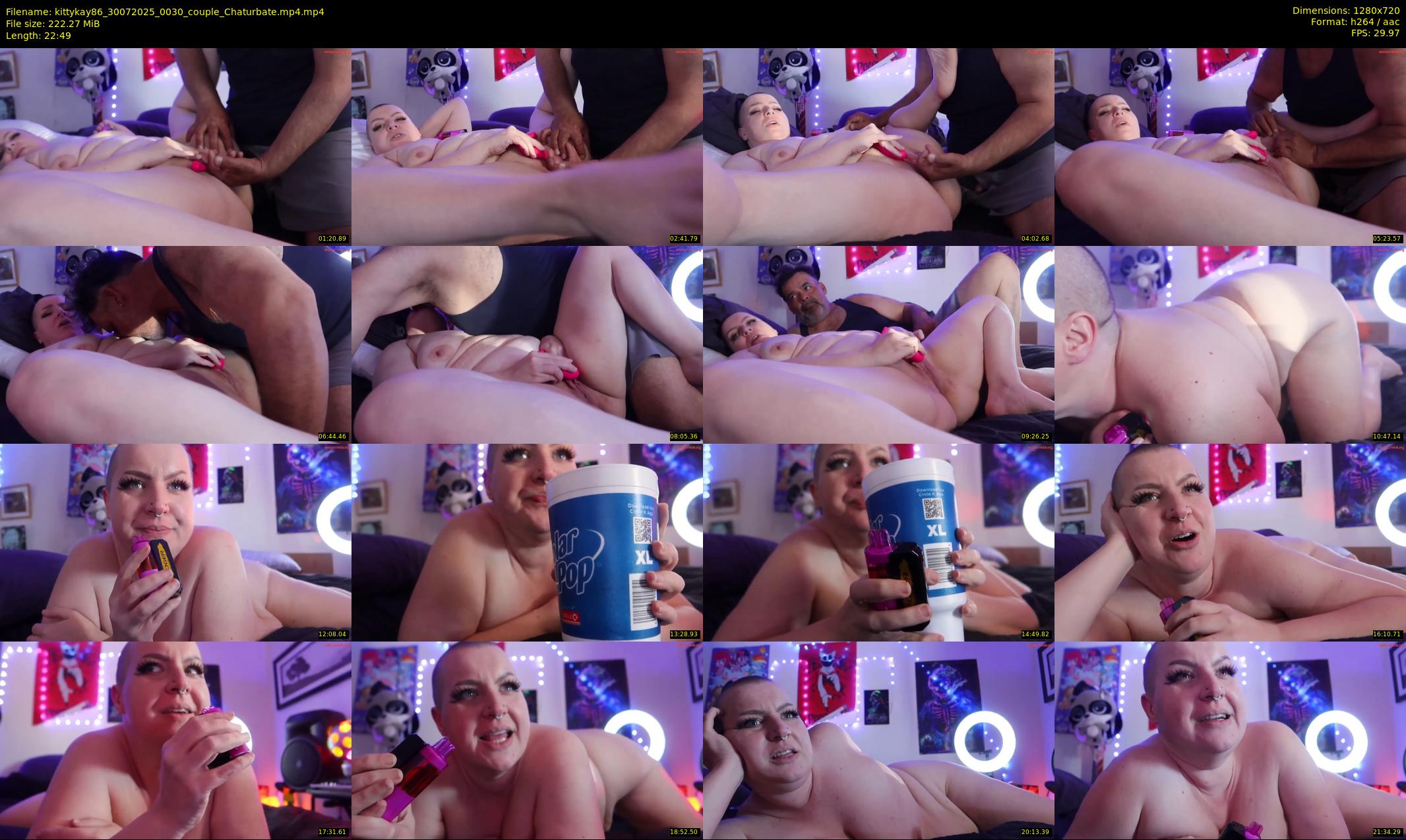 kittykay86 — 23 minute Chaturbate female cam show recording, 720p, Jul 30, 2025