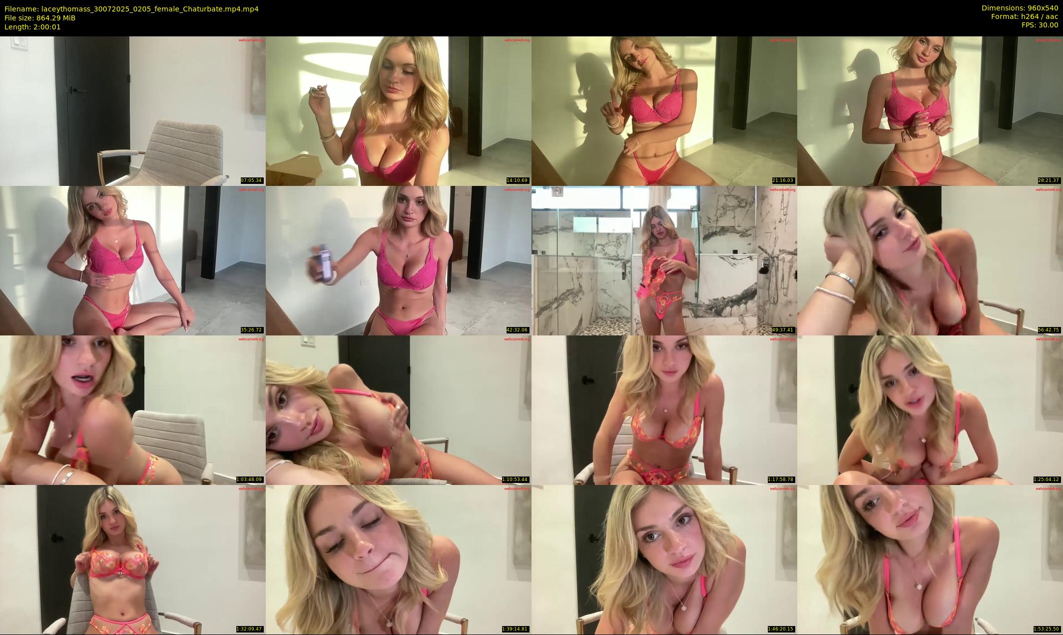 laceythomass — 121 minute Chaturbate female cam show recording, 480p, Jul 30, 2025