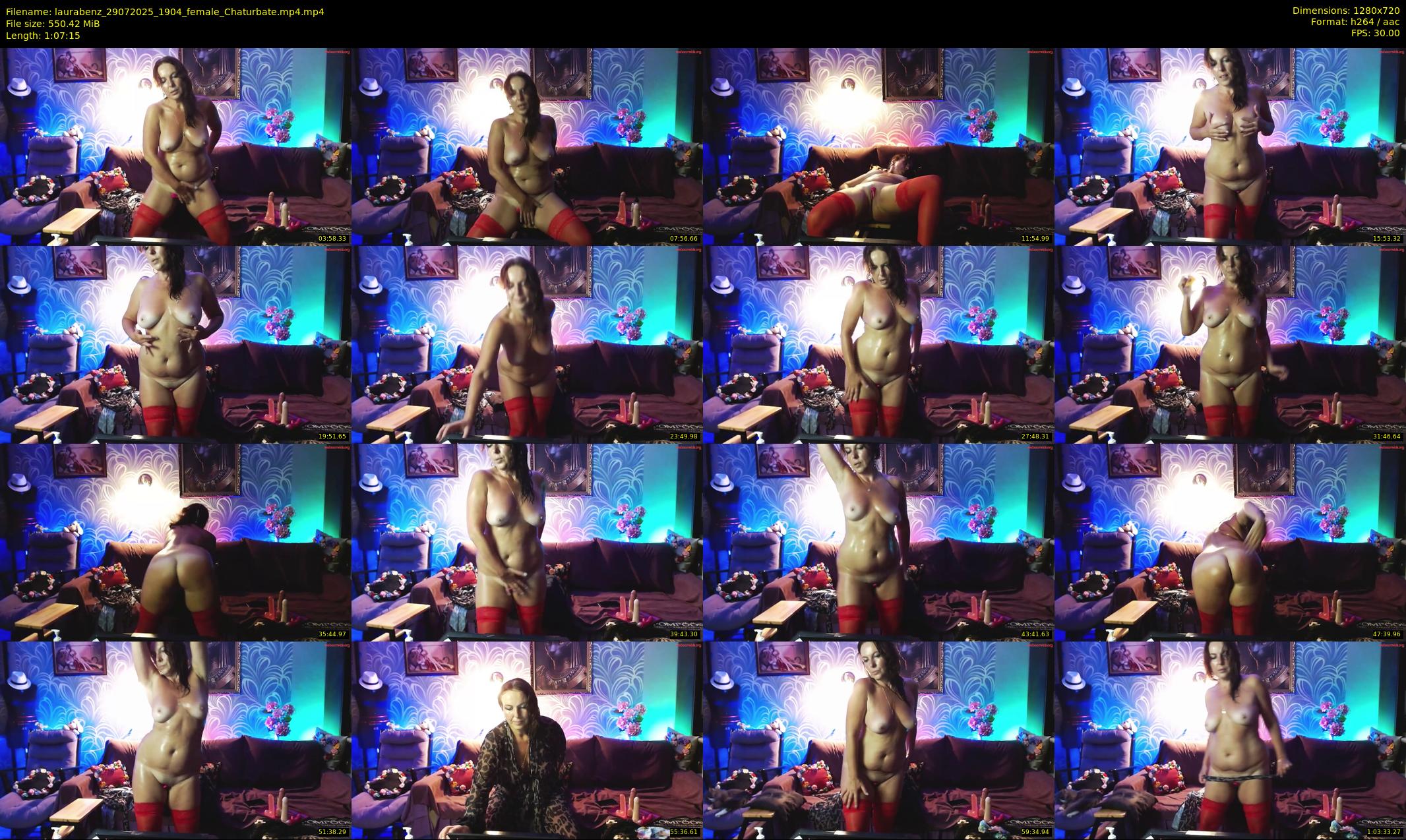 laurabenz — 68 minute Chaturbate female cam show recording, 720p, Jul 29, 2025