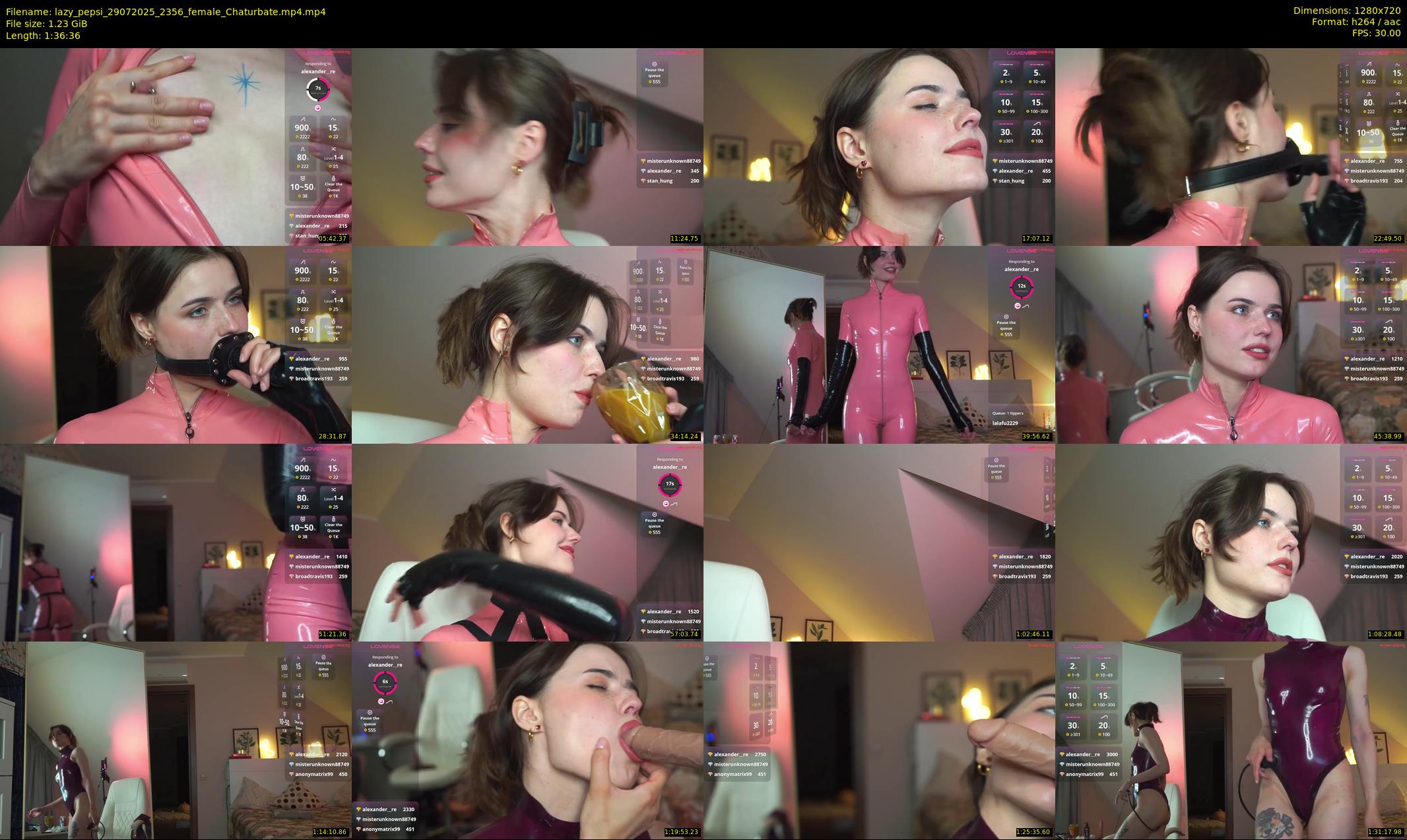 lazy_pepsi — 97 minute Chaturbate female cam show recording, 720p, Jul 29, 2025