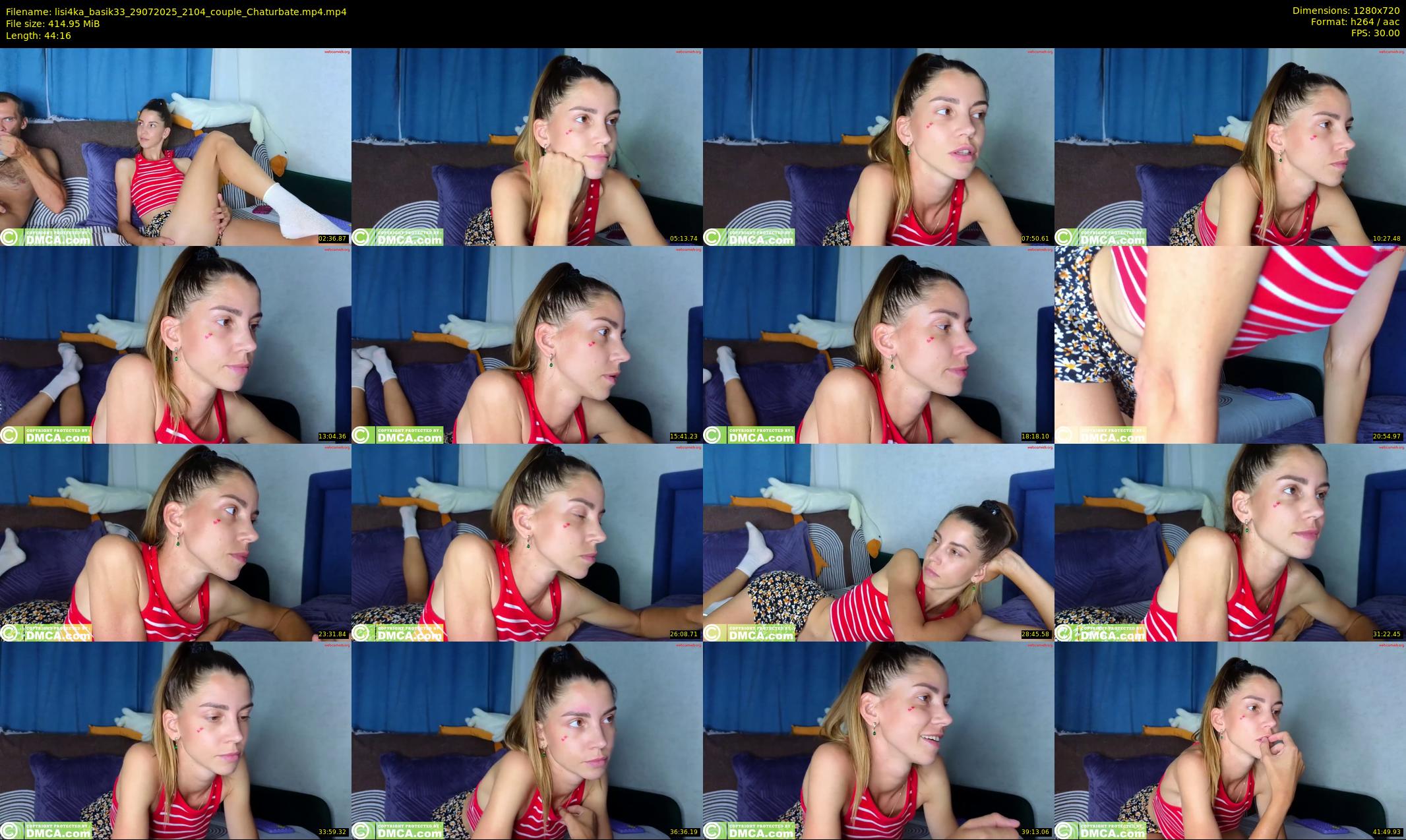 lisi4ka_basik33 — 45 minute Chaturbate couple cam show recording, 720p, Jul 29, 2025