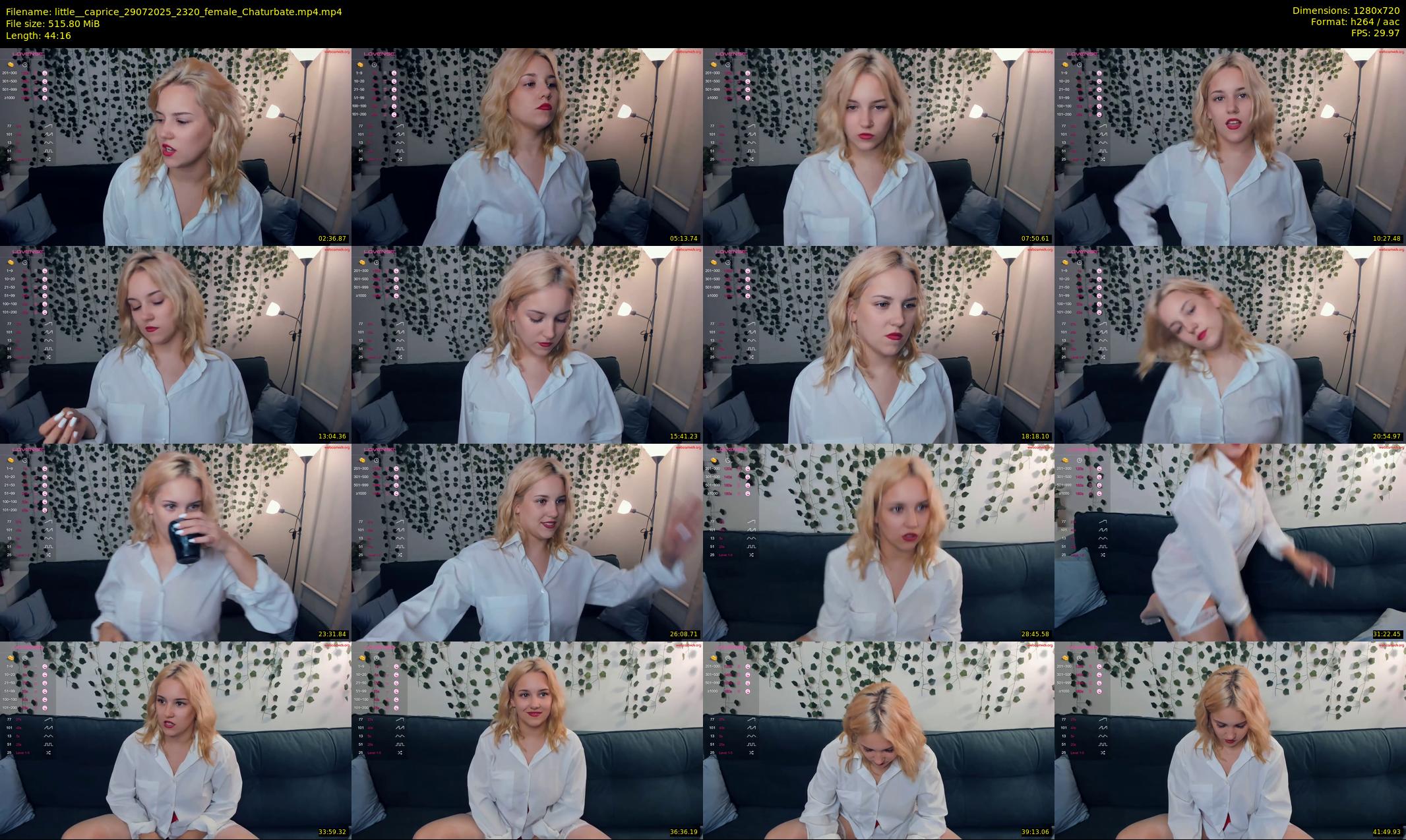 little__caprice — 45 minute Chaturbate female cam show recording, 720p, Jul 29, 2025