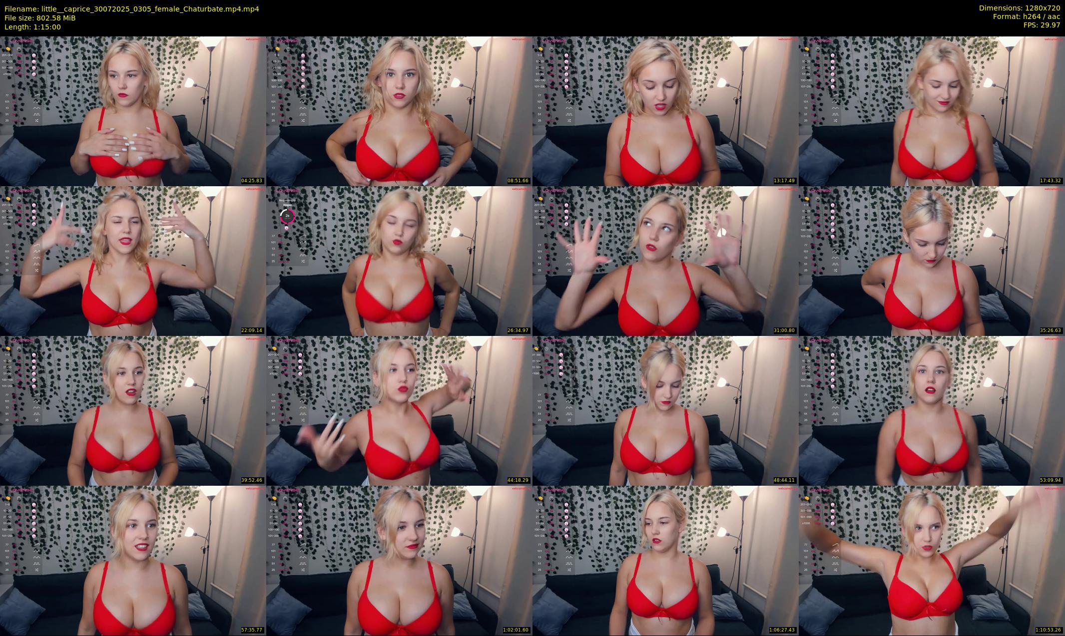 little__caprice — 75 minute Chaturbate female cam show recording, 720p, Jul 30, 2025